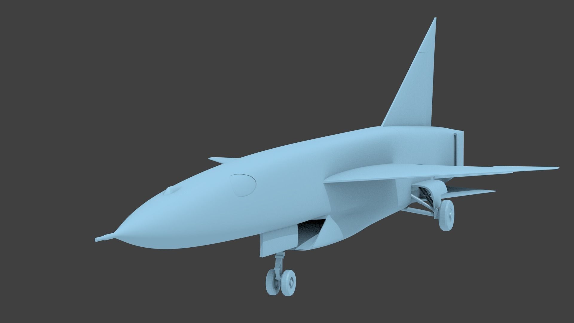 The Republic XF-103 3D print model_5