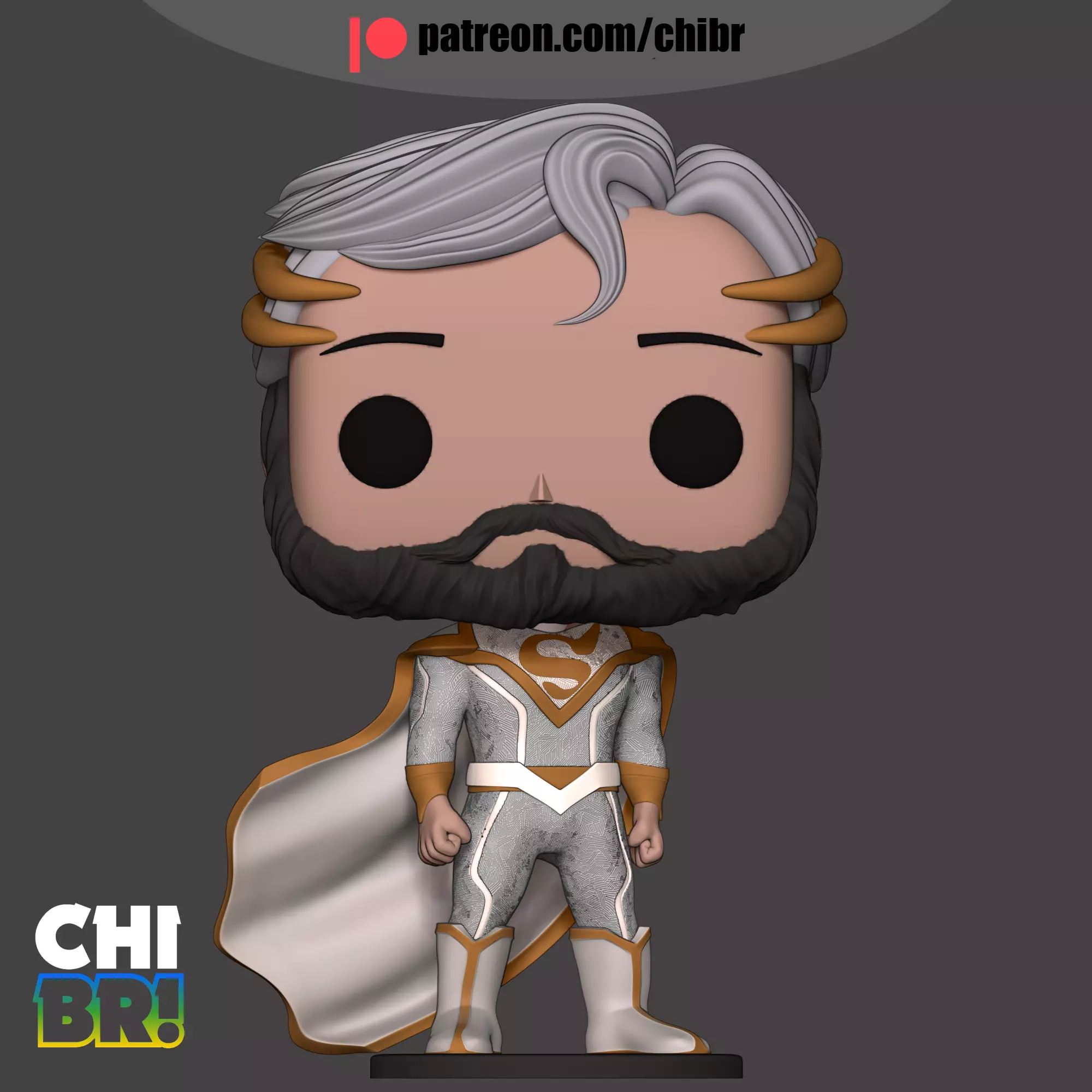 SUPER MAN SIXTH DIMENSION - JUSTICE LEAGUE - FUNKO 3D print model