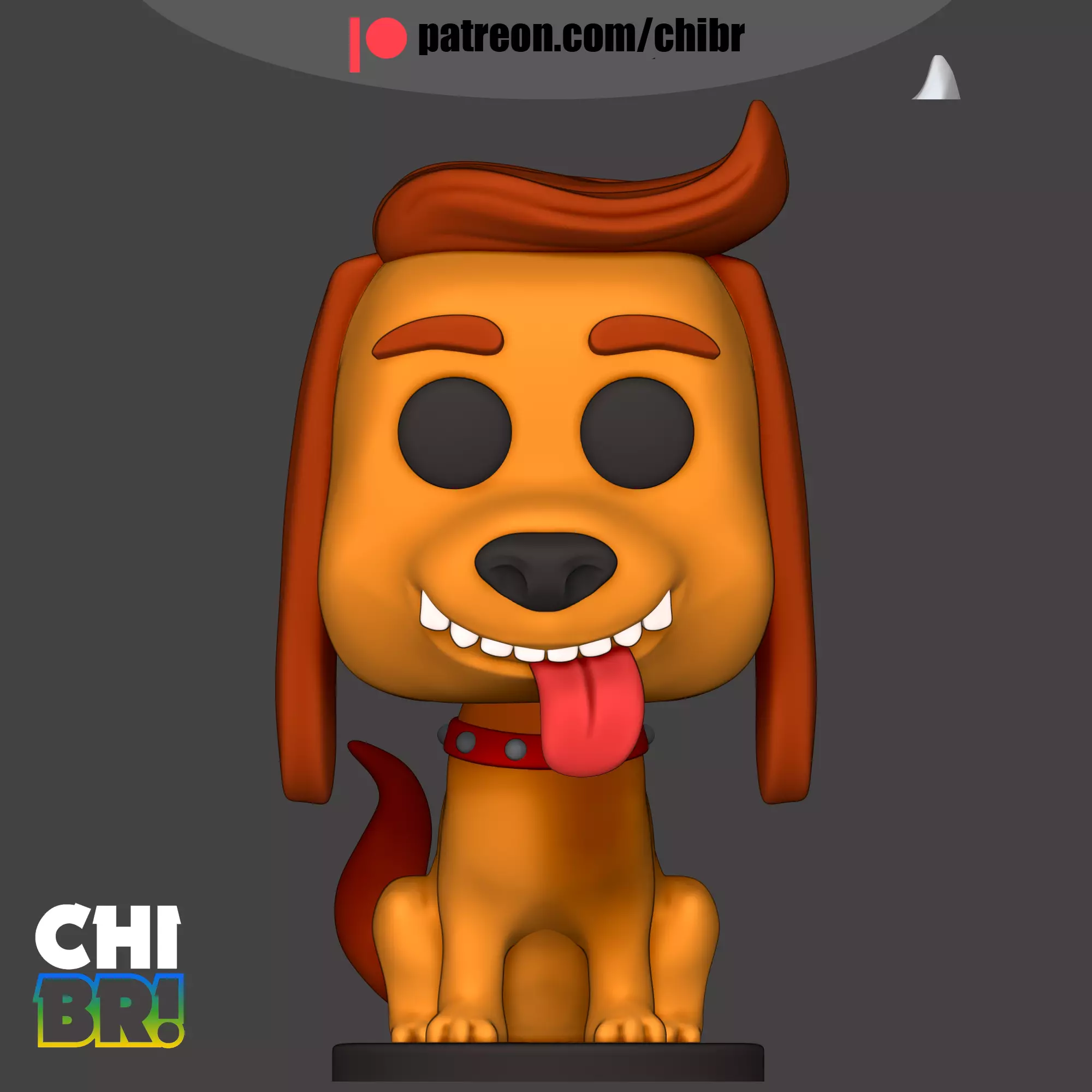 MAX GRINCH DOG - 2018 MOVIE - FUNKO 3D print model_0