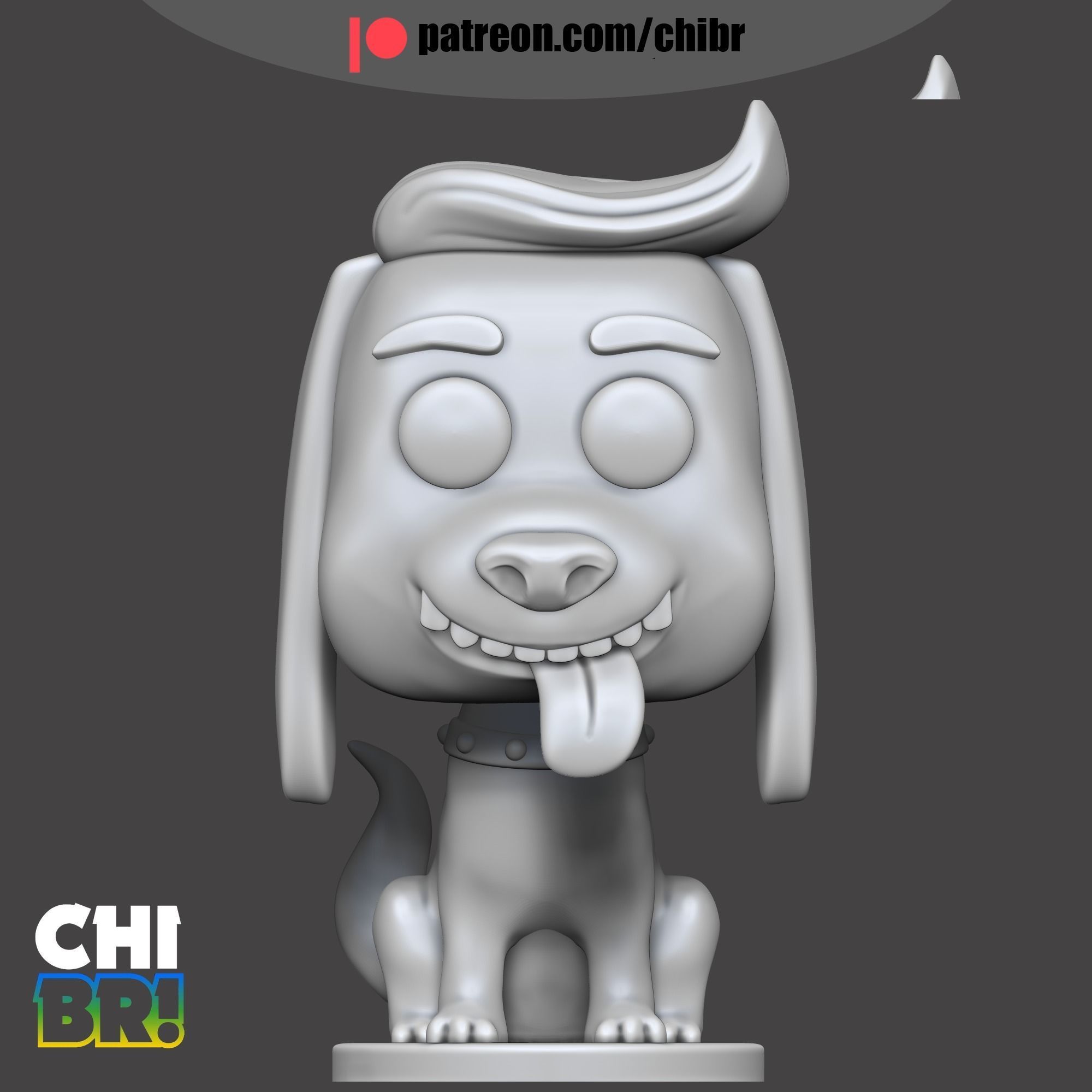 MAX GRINCH DOG - 2018 MOVIE - FUNKO 3D print model_2