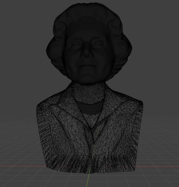 Rachel Carson 3D print model_17