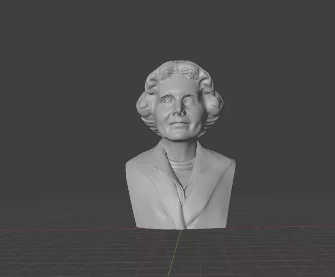 Rachel Carson 3D print model_0