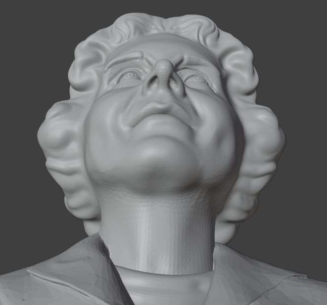 Rachel Carson 3D print model_15