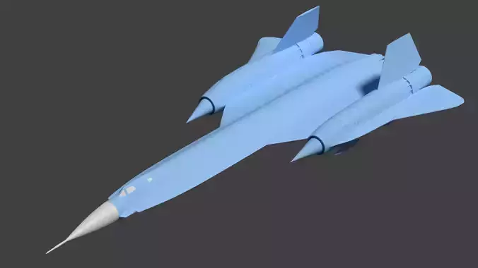 yf-12 3D print model