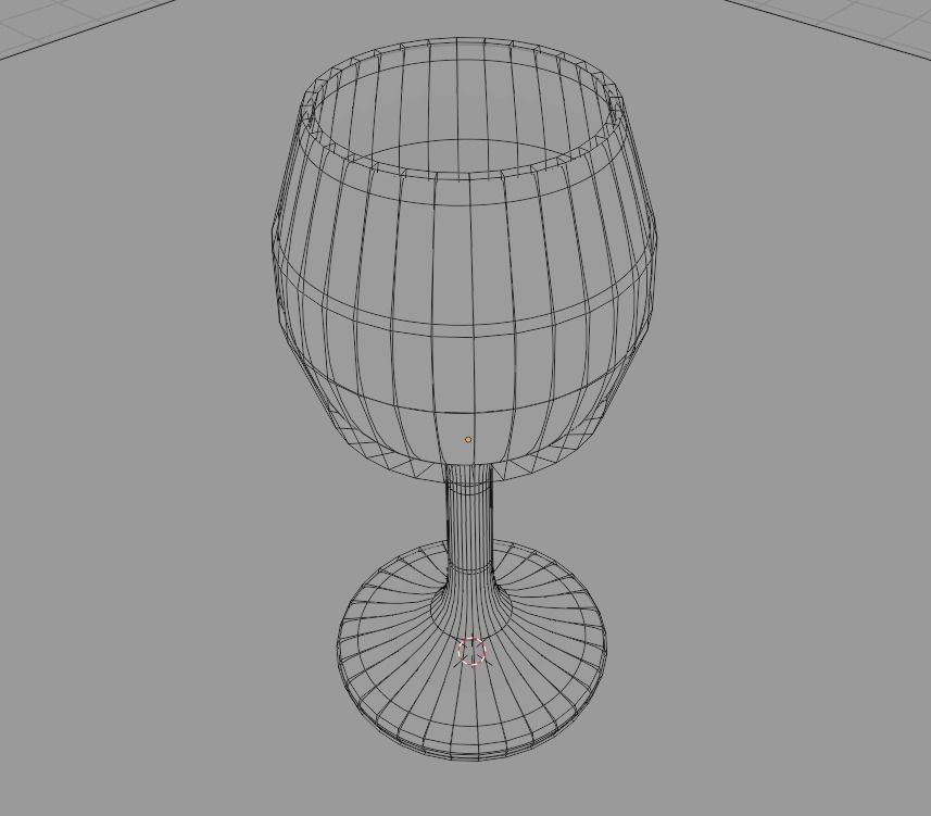 wine glass Free low-poly 3D model_4