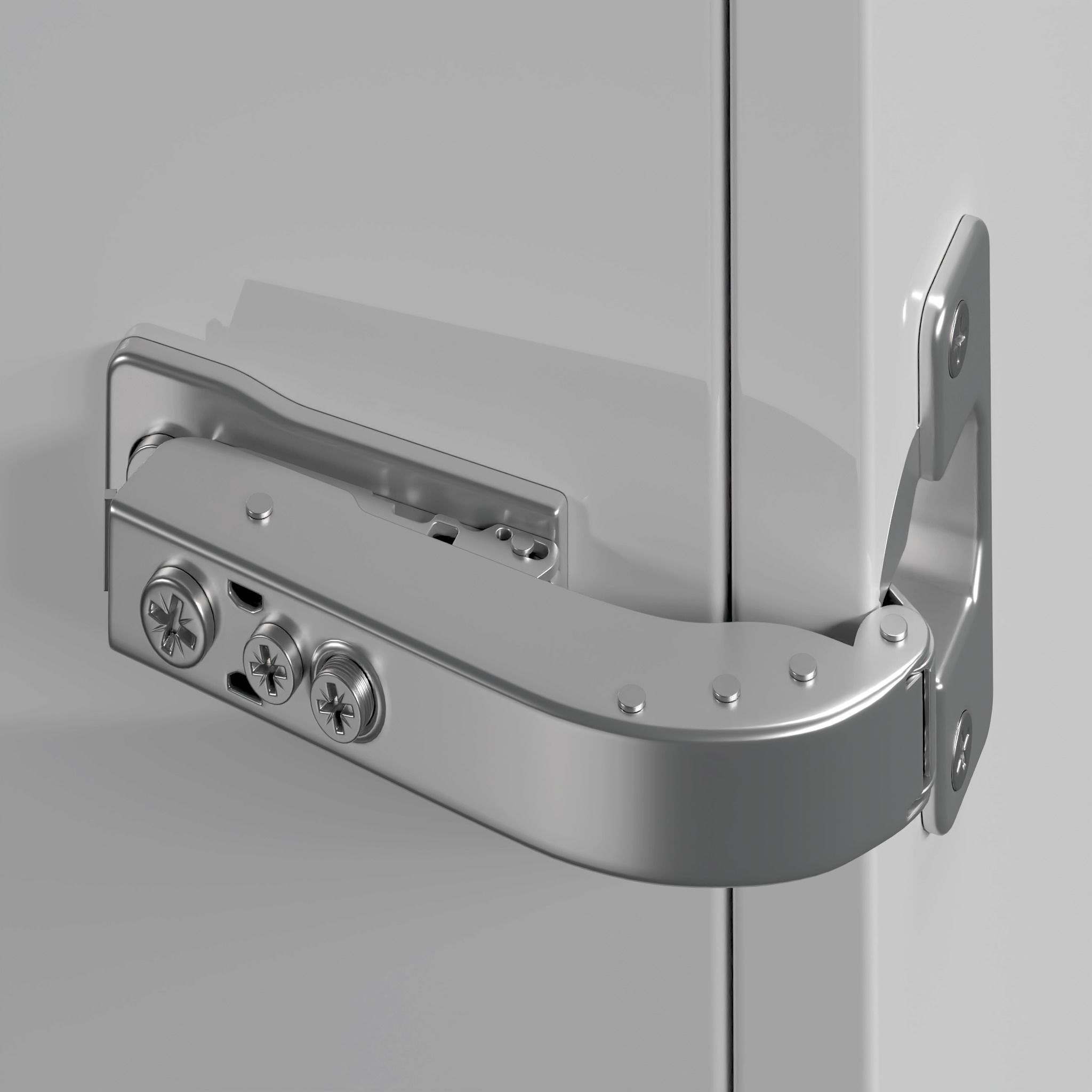 pivot star c81g door hinges for furniture and cabinets 3D model_1