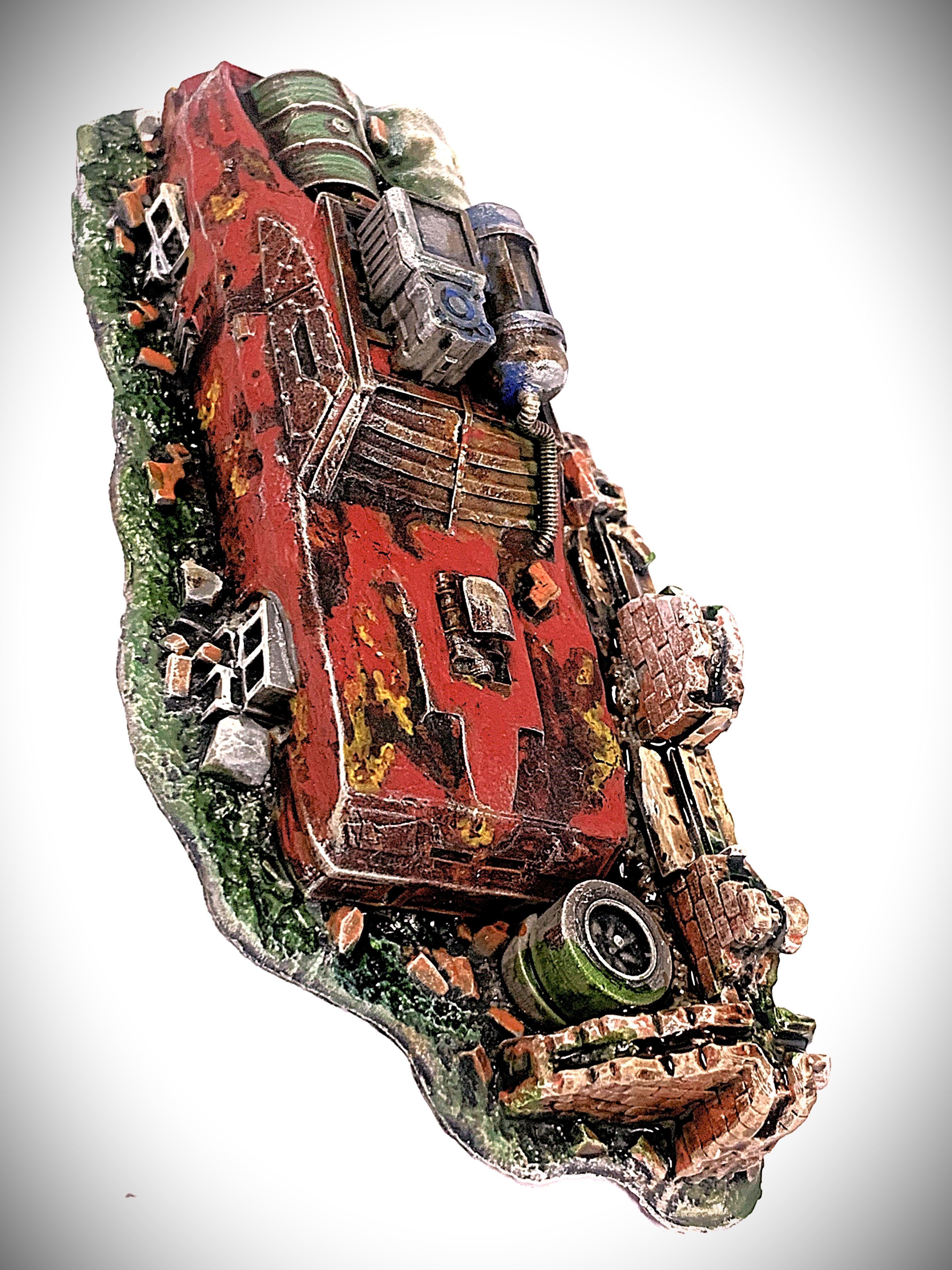 LegendGames Post Apocalypse V8 Interceptor set 3D print model_26