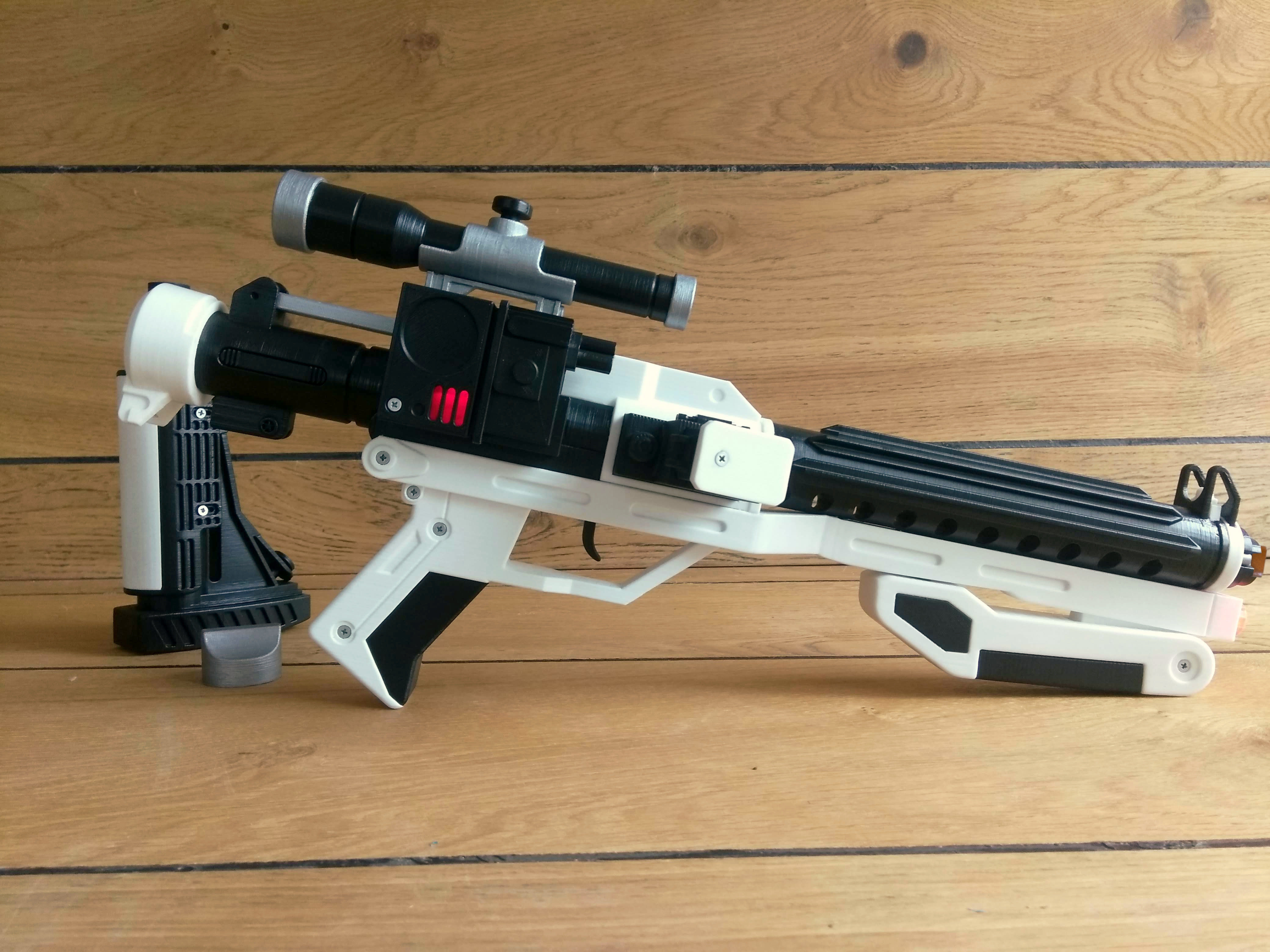 F-11D Blaster Cannon - Star Wars - STL and CAD - Commercial Use 3D print model_20
