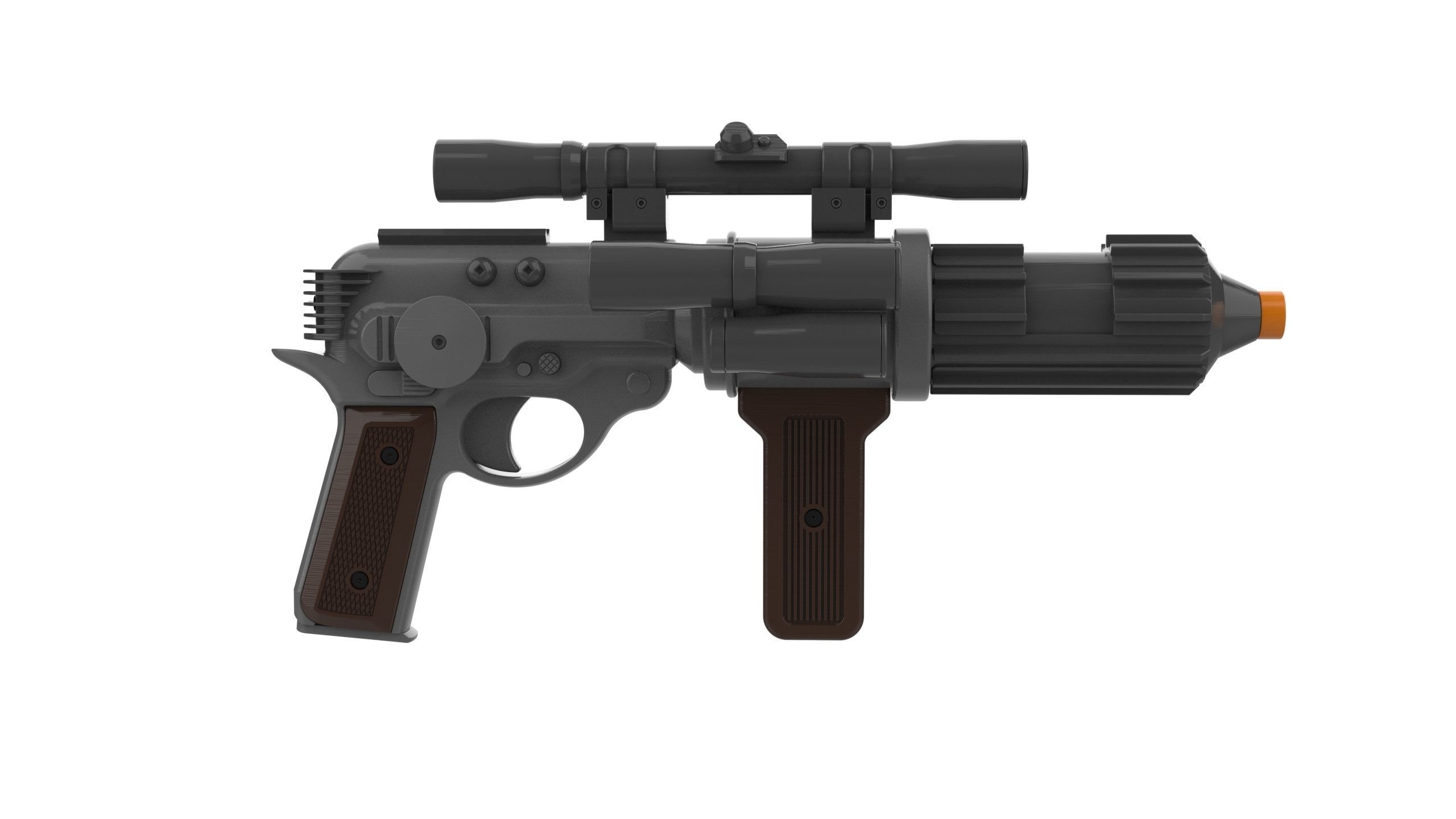 EE-4 Carbine Cannon - Star Wars - STL CAD bundle - Personal Use 3D print model_5