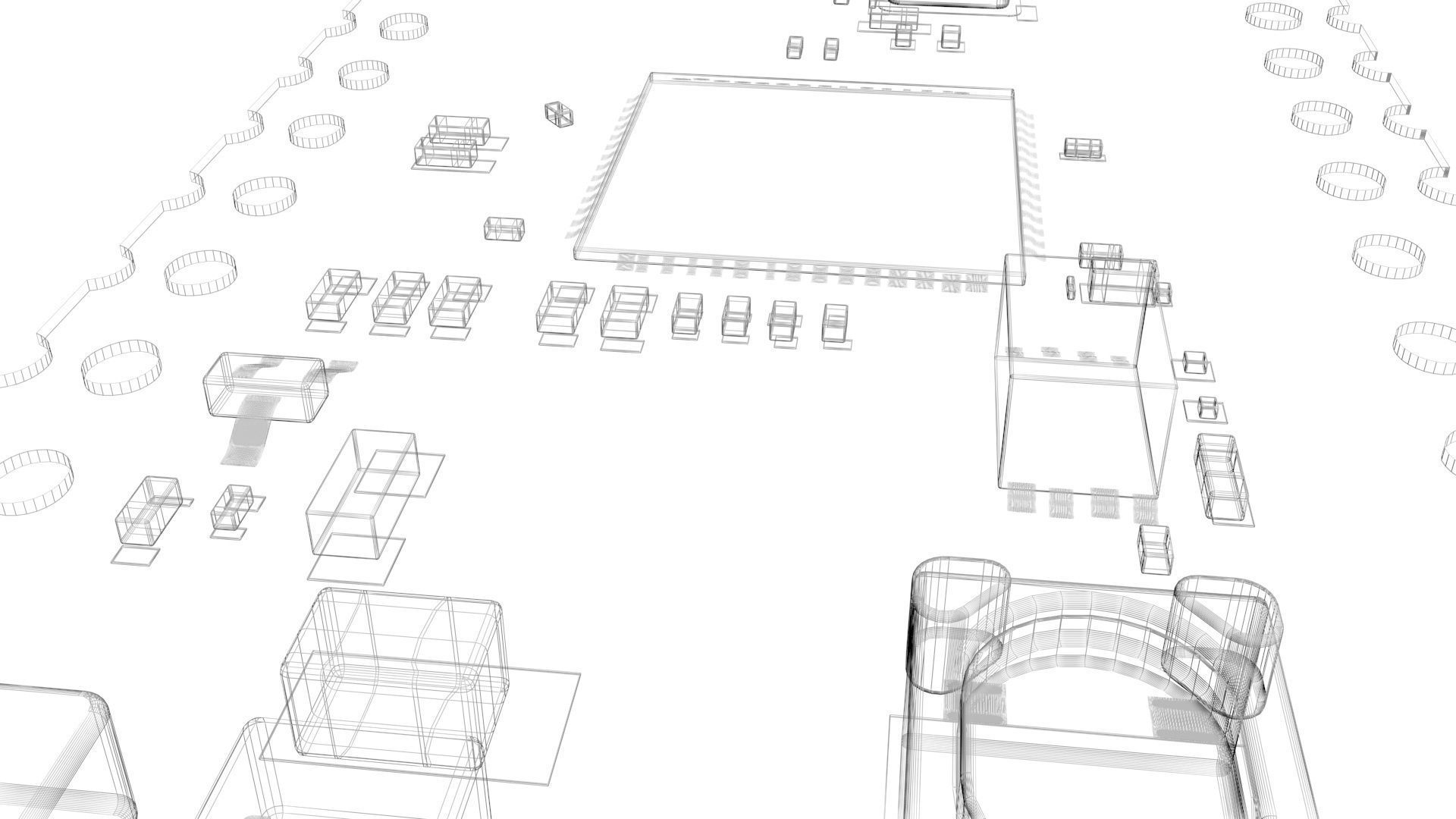 Raspberry Pi Pico W 3D model_47