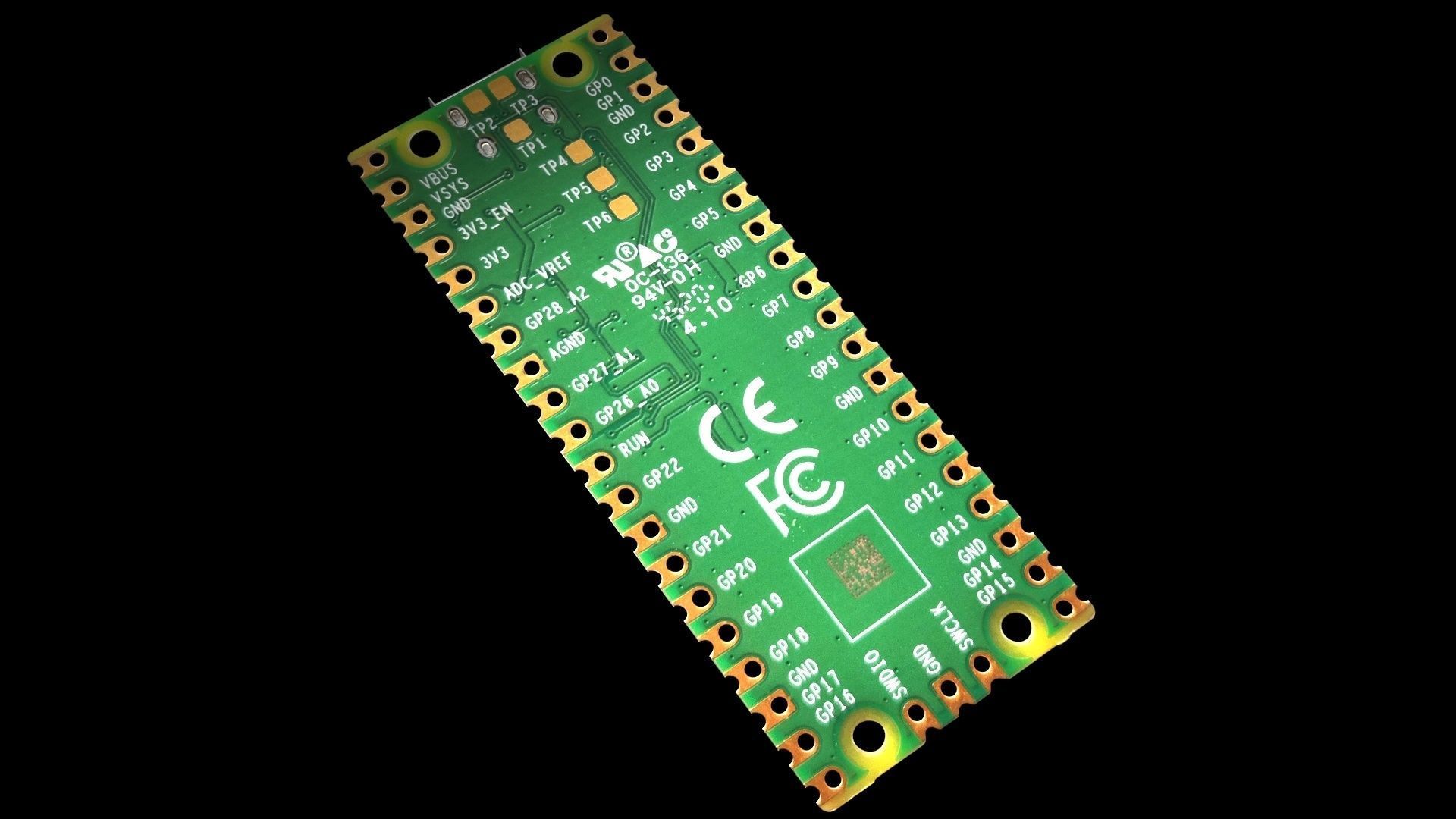 Raspberry Pi Pico W 3D model_18