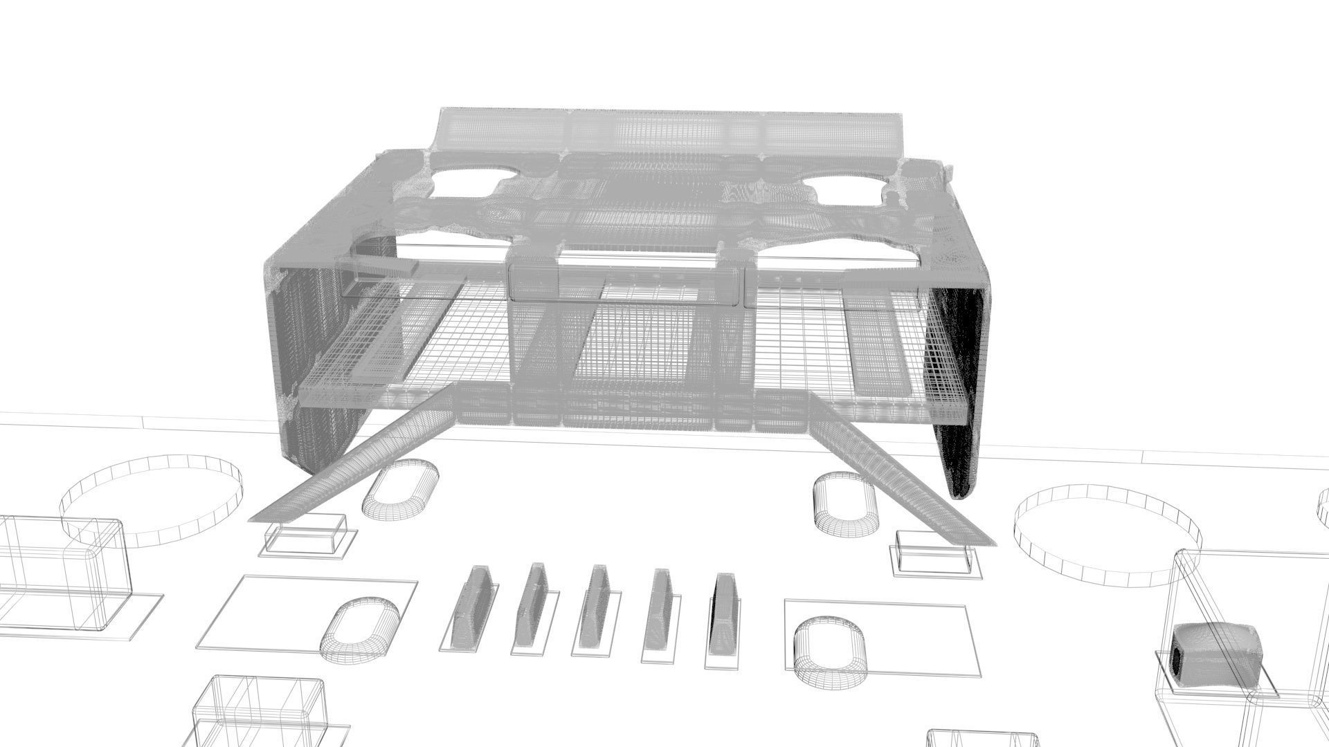 Raspberry Pi Pico W 3D model_49