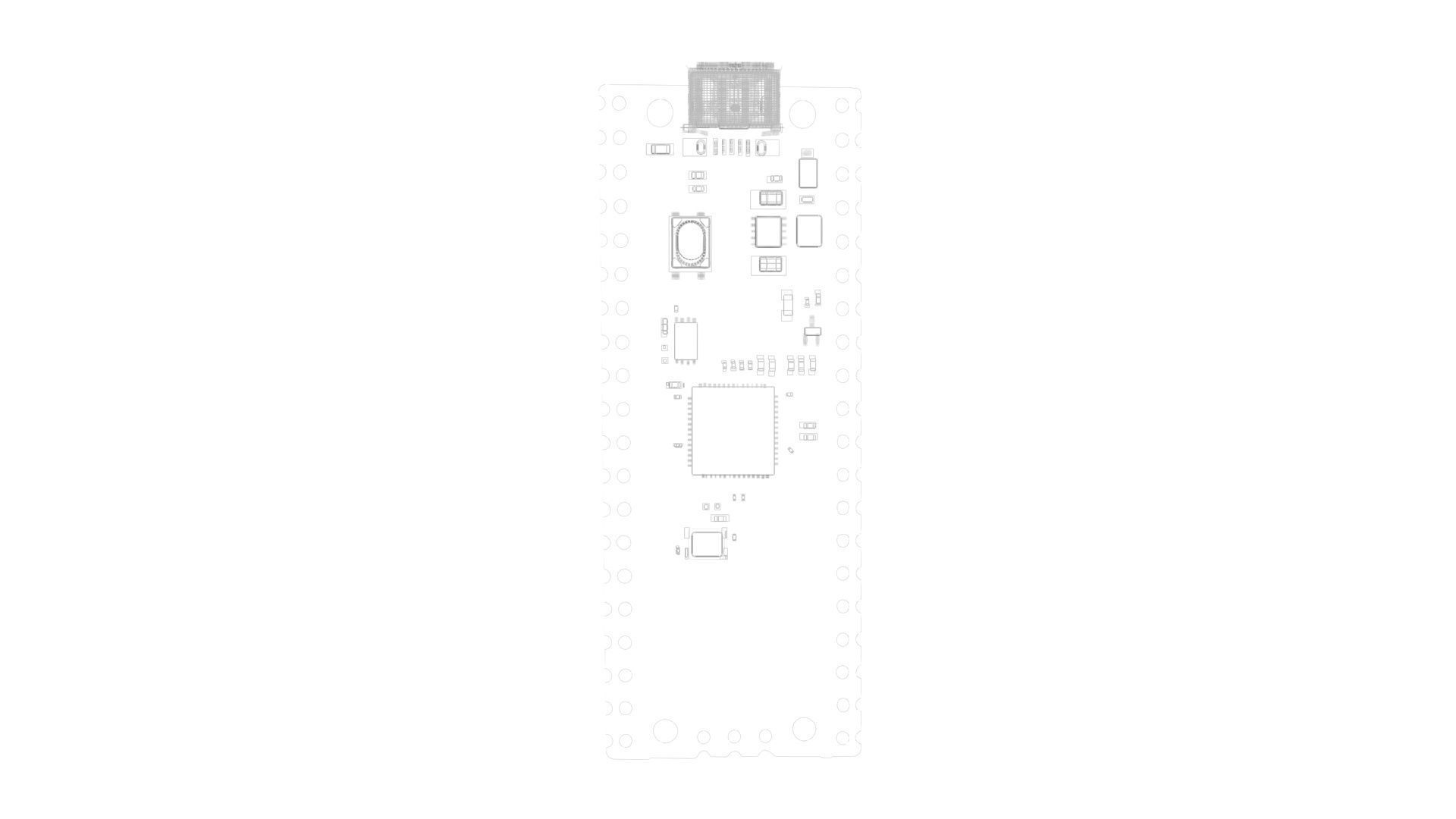 Raspberry Pi Pico W 3D model_51