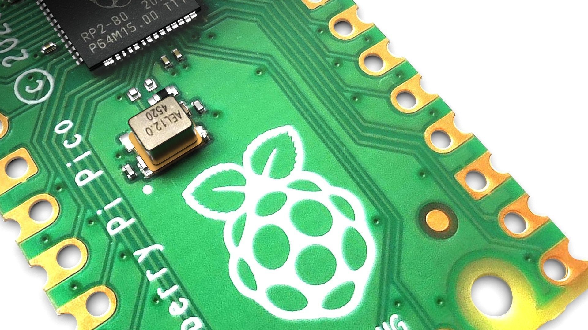 Raspberry Pi Pico W 3D model_13