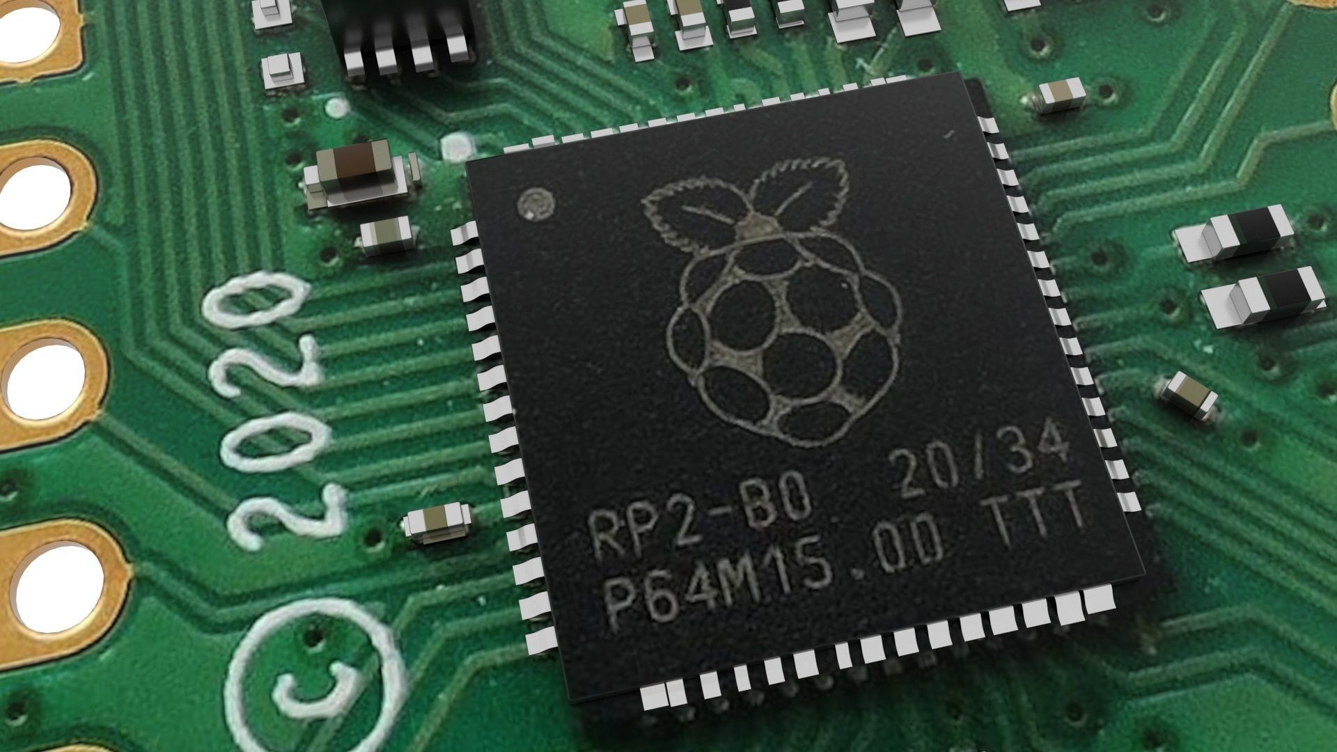 Raspberry Pi Pico W 3D model_28