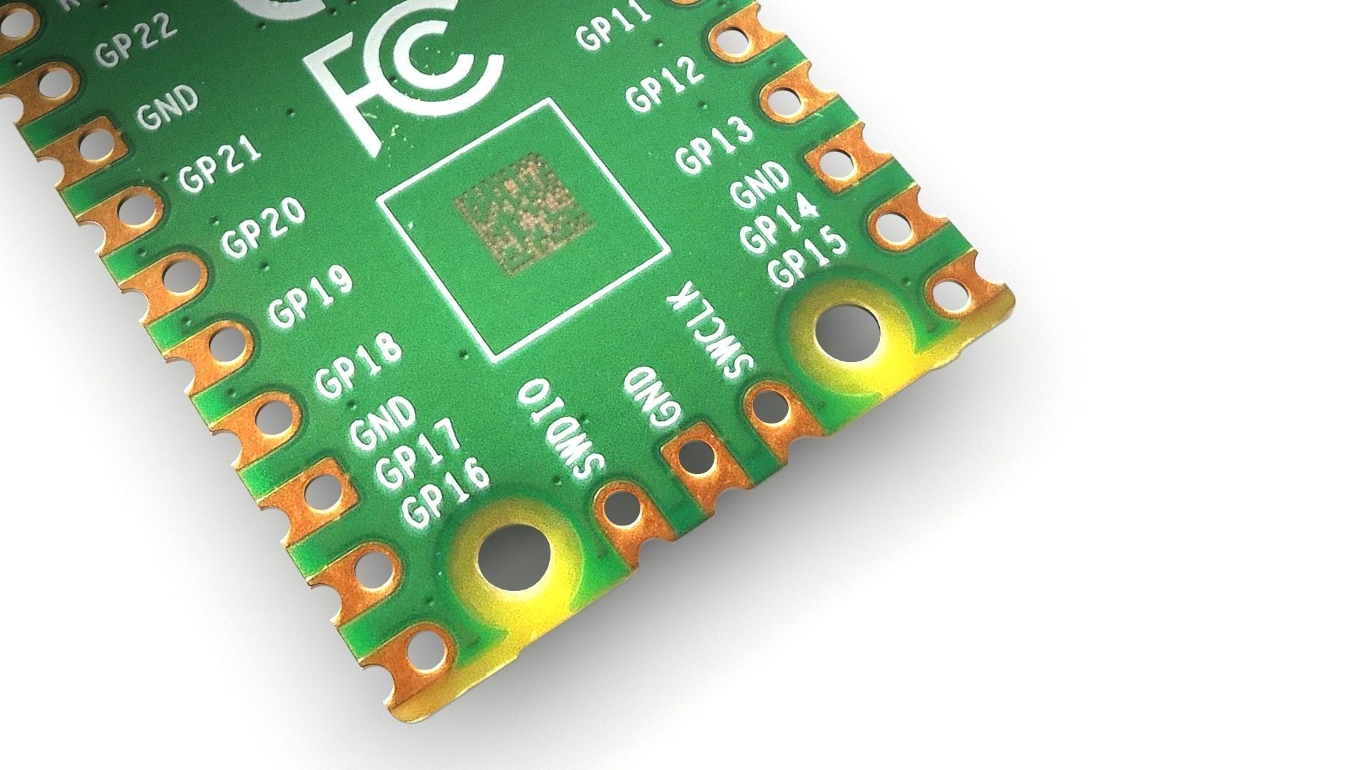 Raspberry Pi Pico W 3D model_9