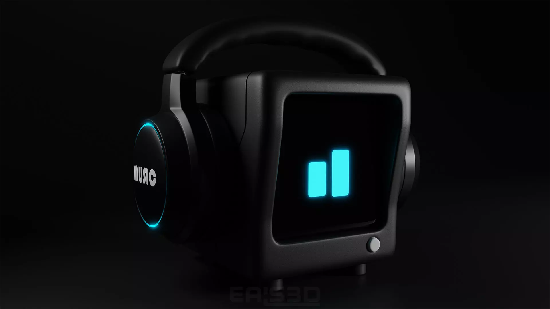 Cute Robot N1 3D model_0