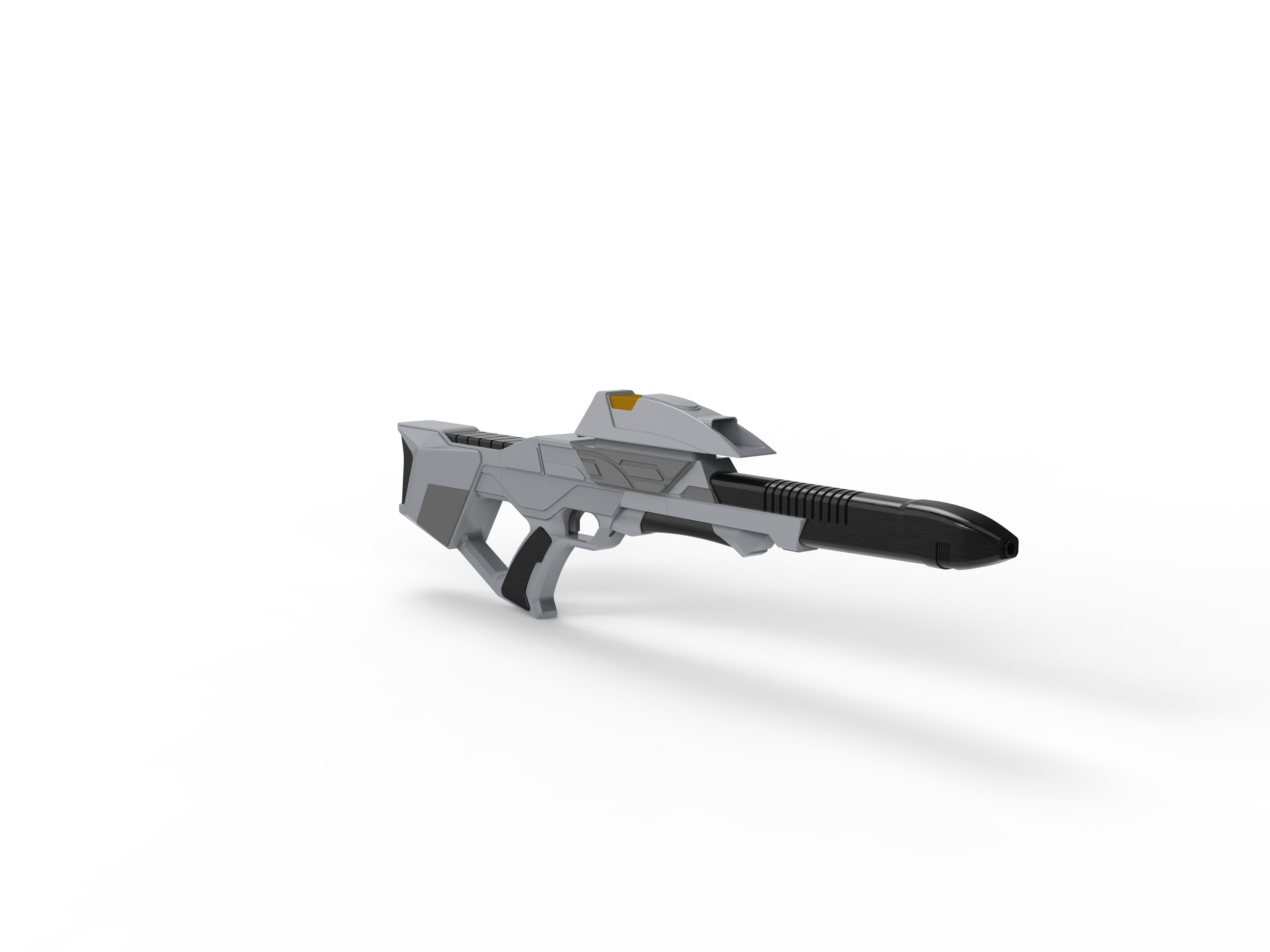 Type 3B Phaser Cannon - Star Trek - STL and CAD - Personal Use 3D print model_9