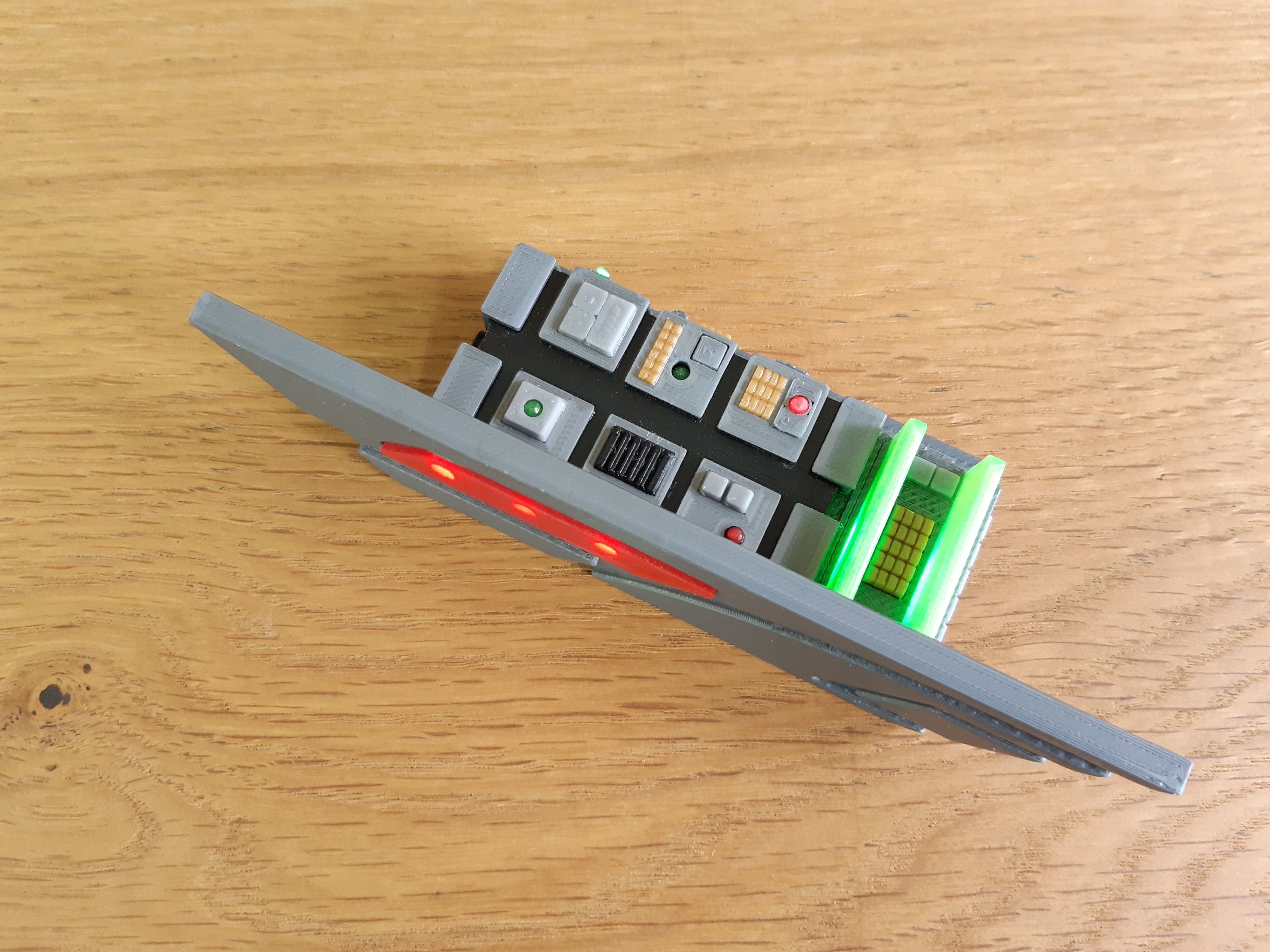 Type 3B Phaser Cannon - Star Trek - STL and CAD - Personal Use 3D print model_20