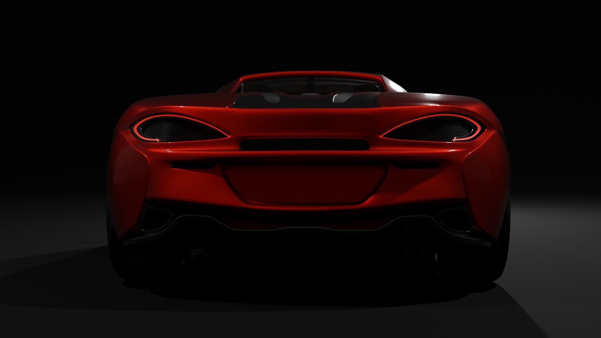 McLaren 570s  3D model_6