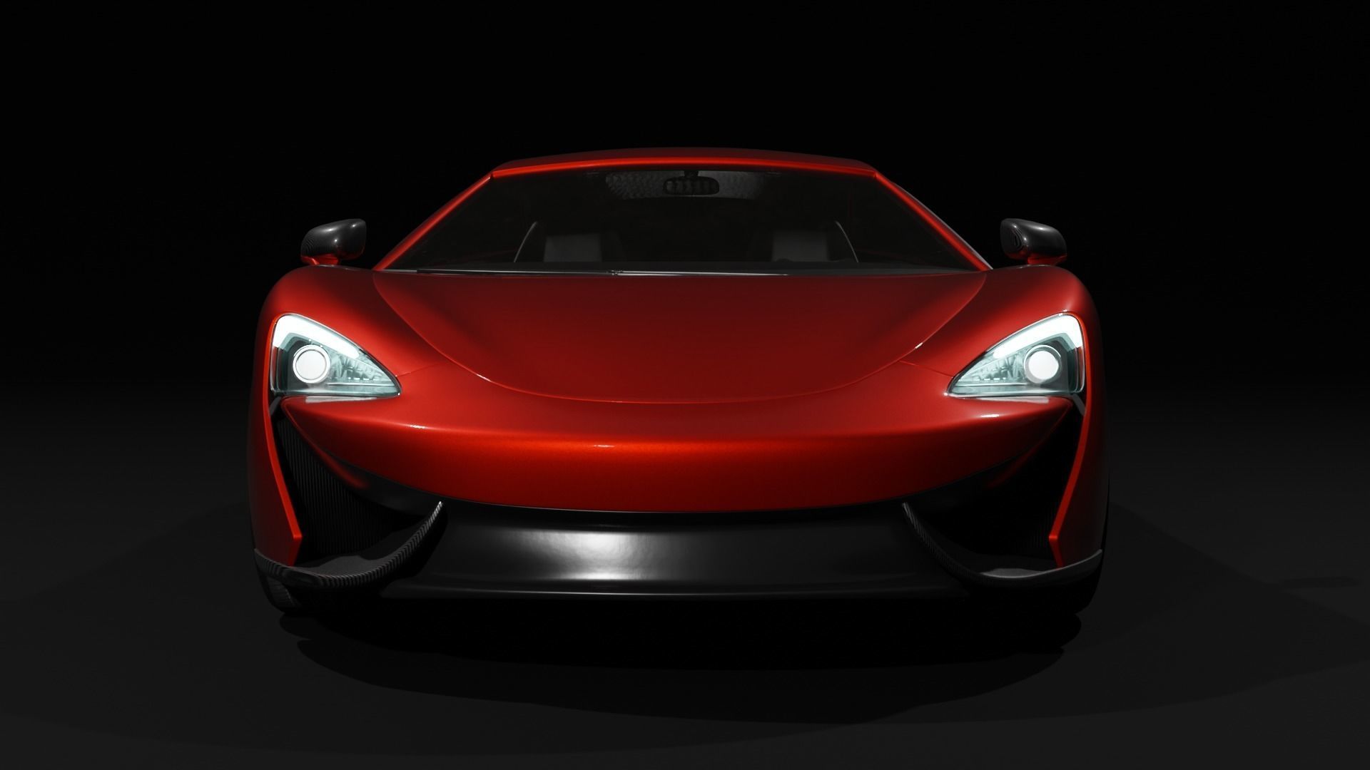 McLaren 570s  3D model_2