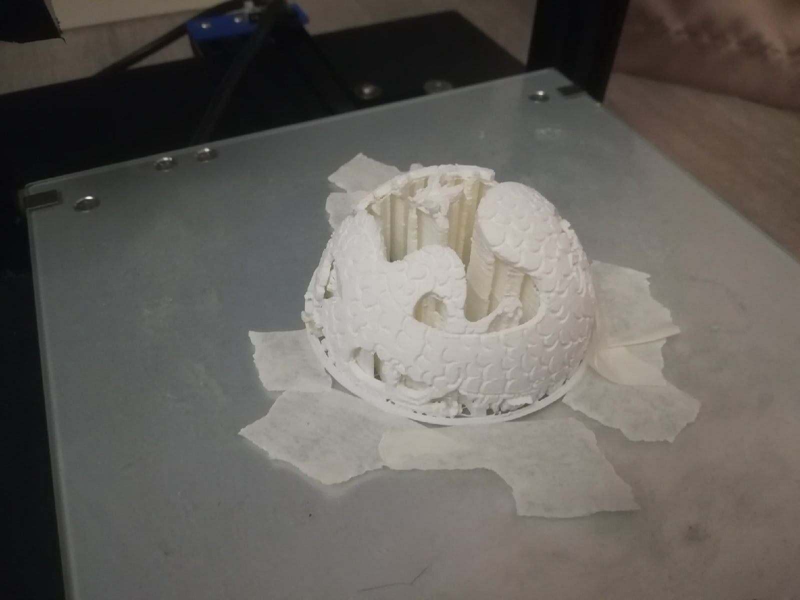 Christmas ball-dragon 3D print model_22
