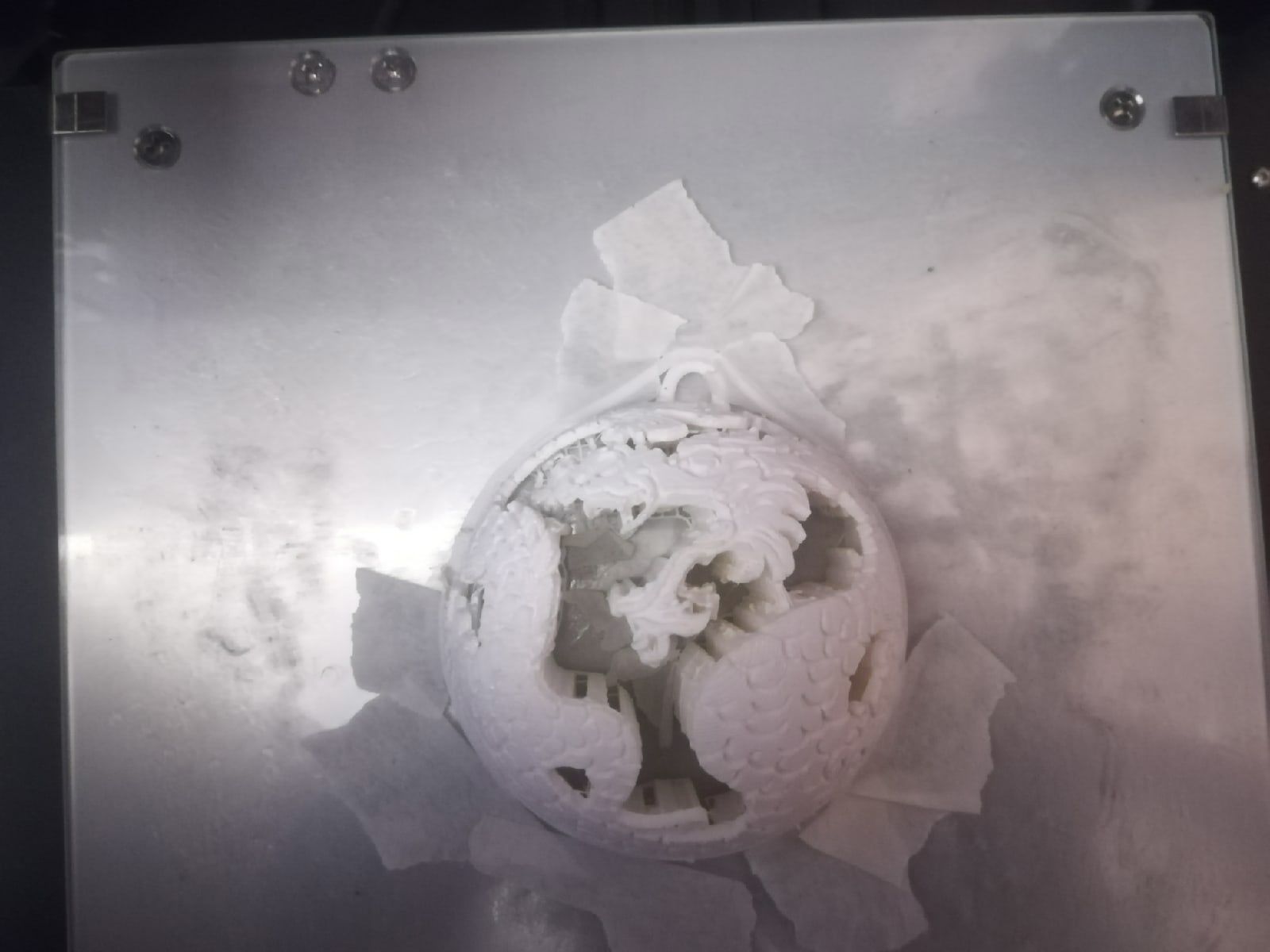 Christmas ball-dragon 3D print model_15