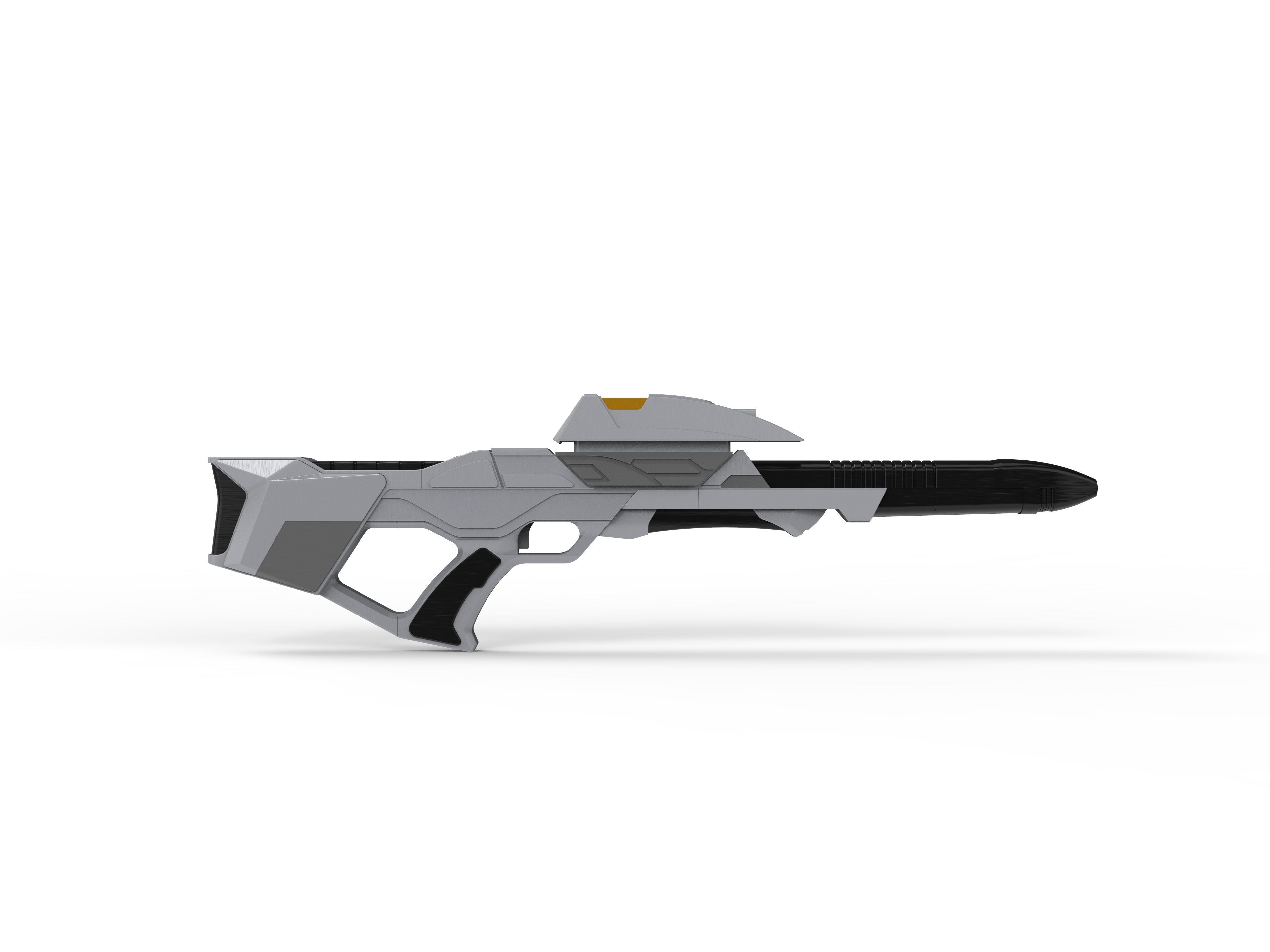 Type 3B Phaser Cannon - Star Trek - STL and CAD - Commercial Use 3D print model_8