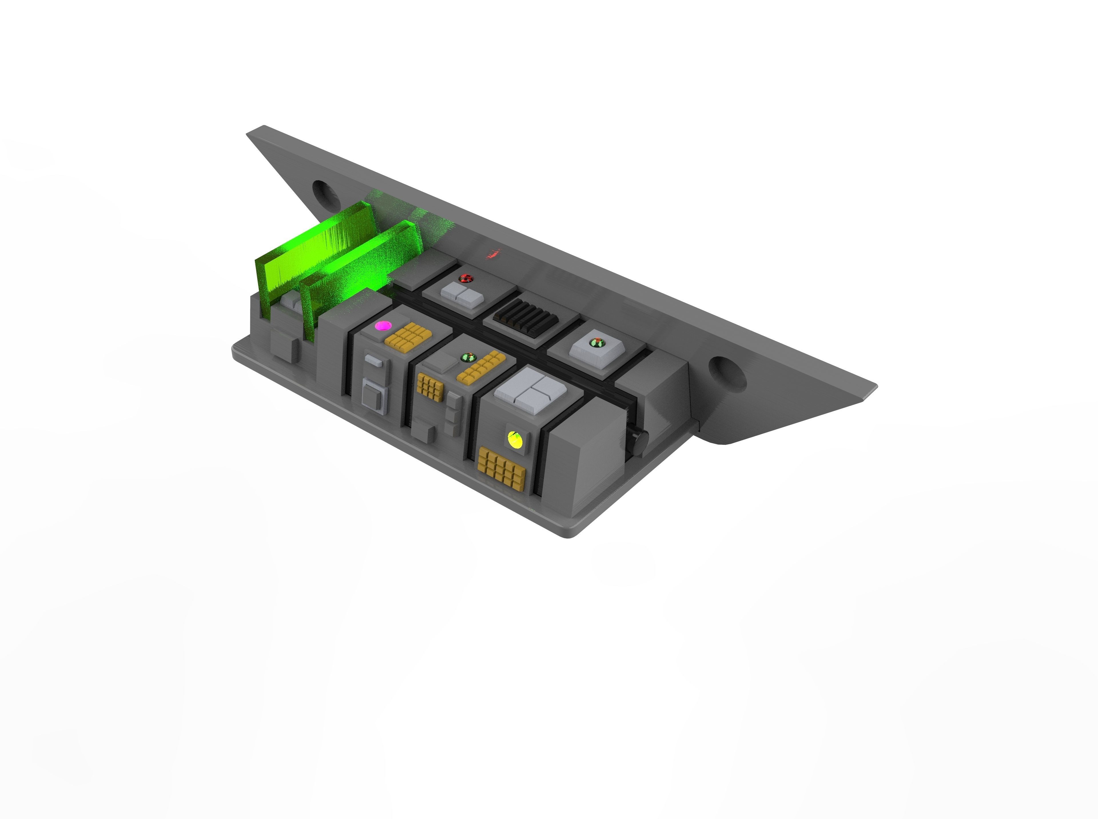 Type 3B Phaser Cannon - Star Trek - STL and CAD - Commercial Use 3D print model_13