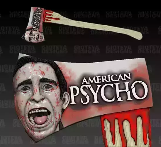 Horror Accesories American Psycho Axe