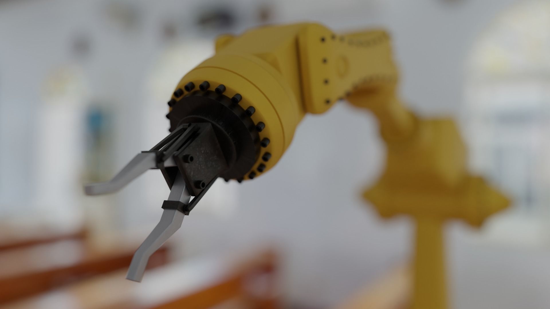 Robotic arm 3D model_3