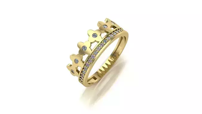 Van Cleef Ring 3DM stl 3d print model 