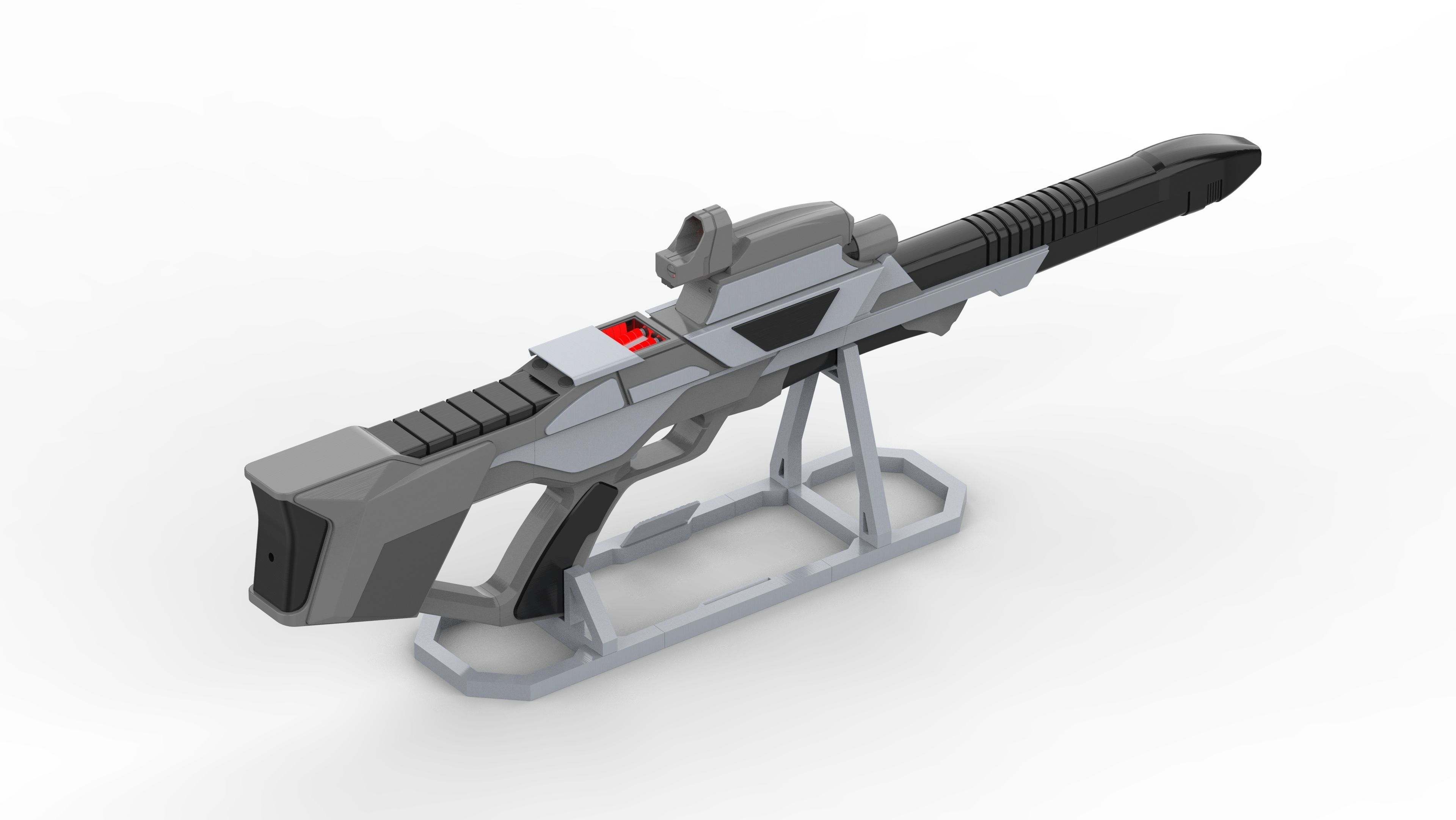 Type 3 Nemesis Phaser Cannon - Star Trek - STL CAD Personal Use 3D print model_4