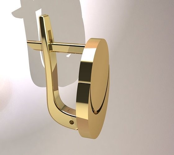 Earrings and pendant for woman 3D print model