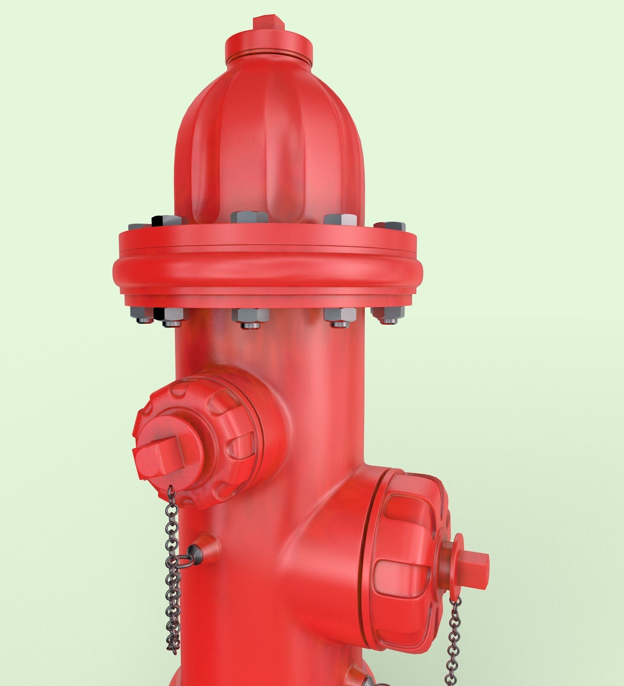 Fire Hydrant  3D model_4