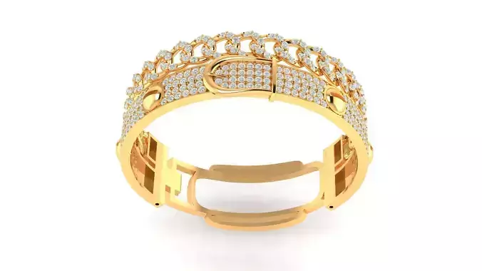 Hermes Belt Bracelets Diamonds 