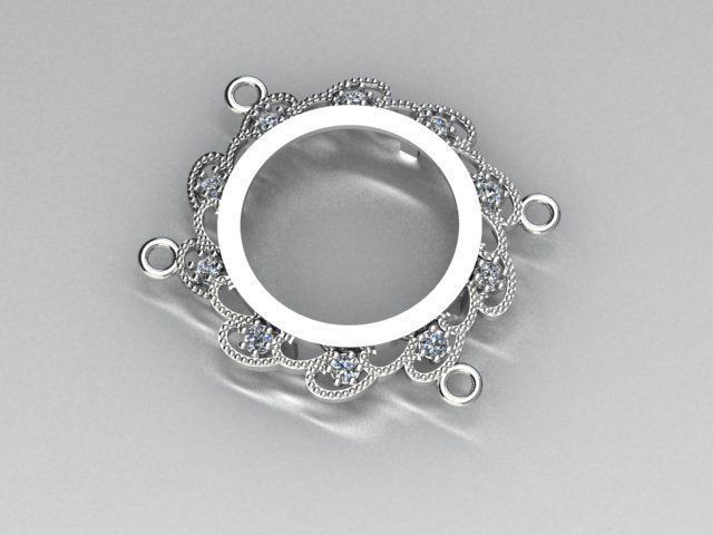 bracelet jewelry 3D print model_1