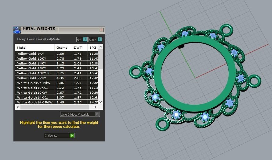 bracelet jewelry 3D print model_4