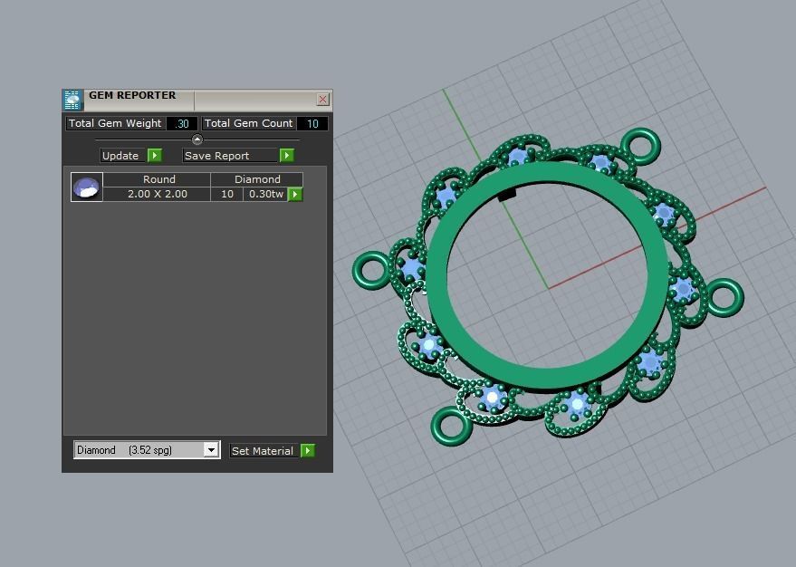 bracelet jewelry 3D print model_5