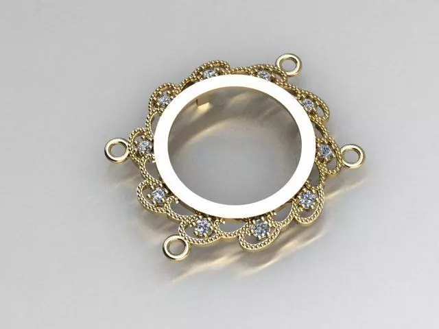 bracelet jewelry 3D print model_0