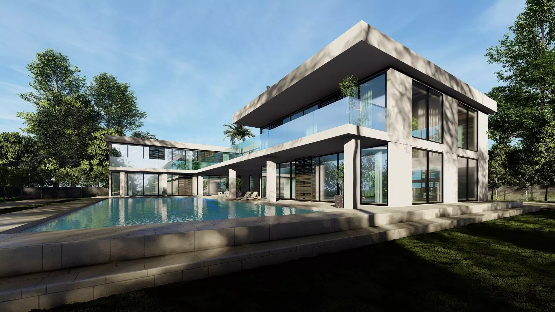Eden Villa Exterior Design  3D model_13