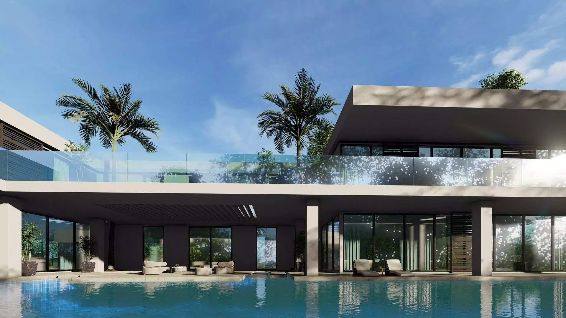 Eden Villa Exterior Design  3D model_18