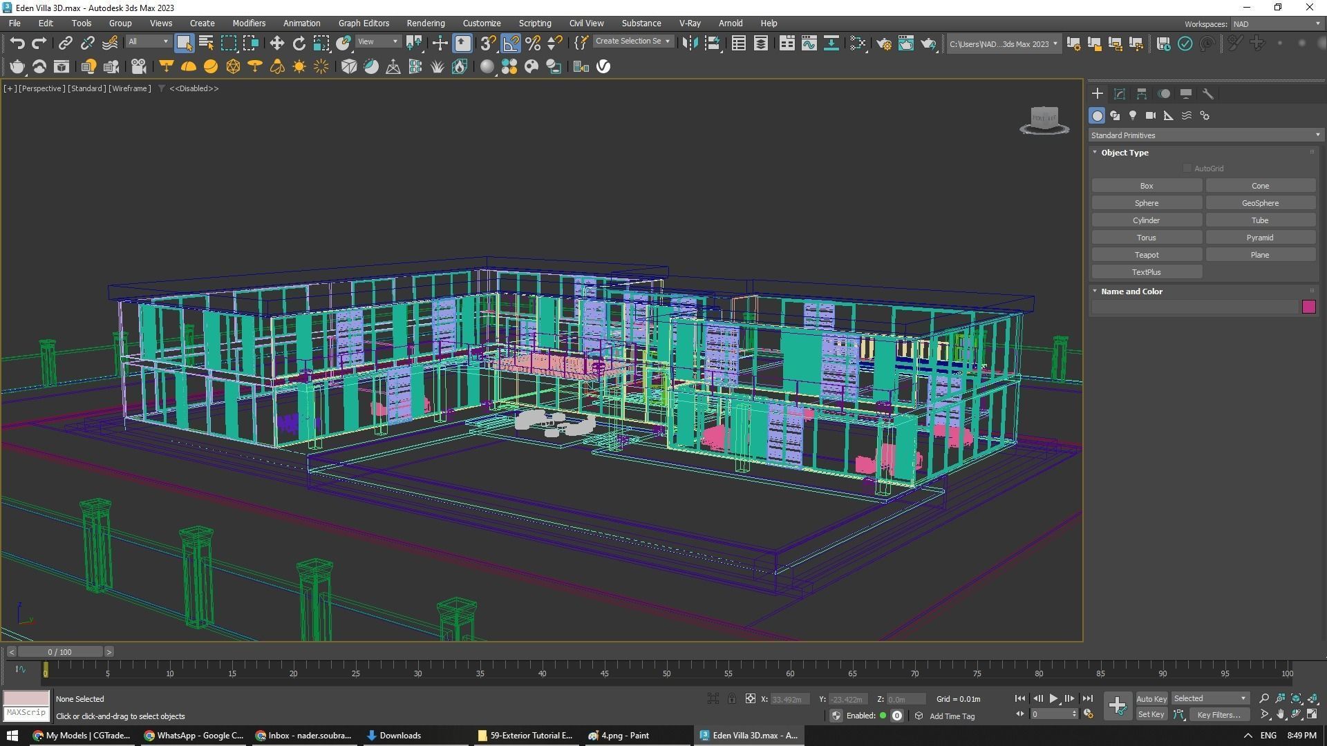 Eden Villa Exterior Design  3D model_6