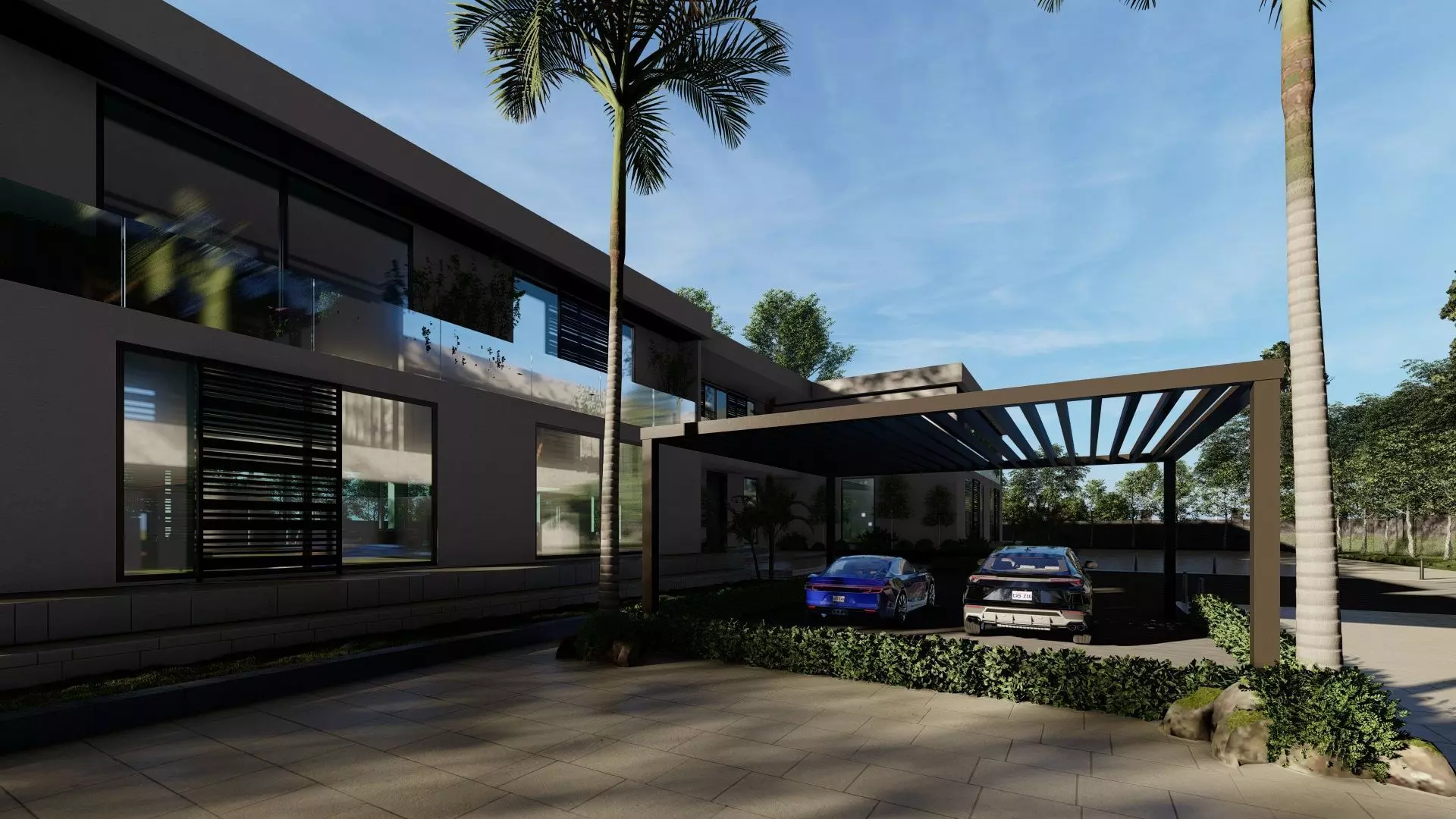Eden Villa Exterior Design  3D model_17