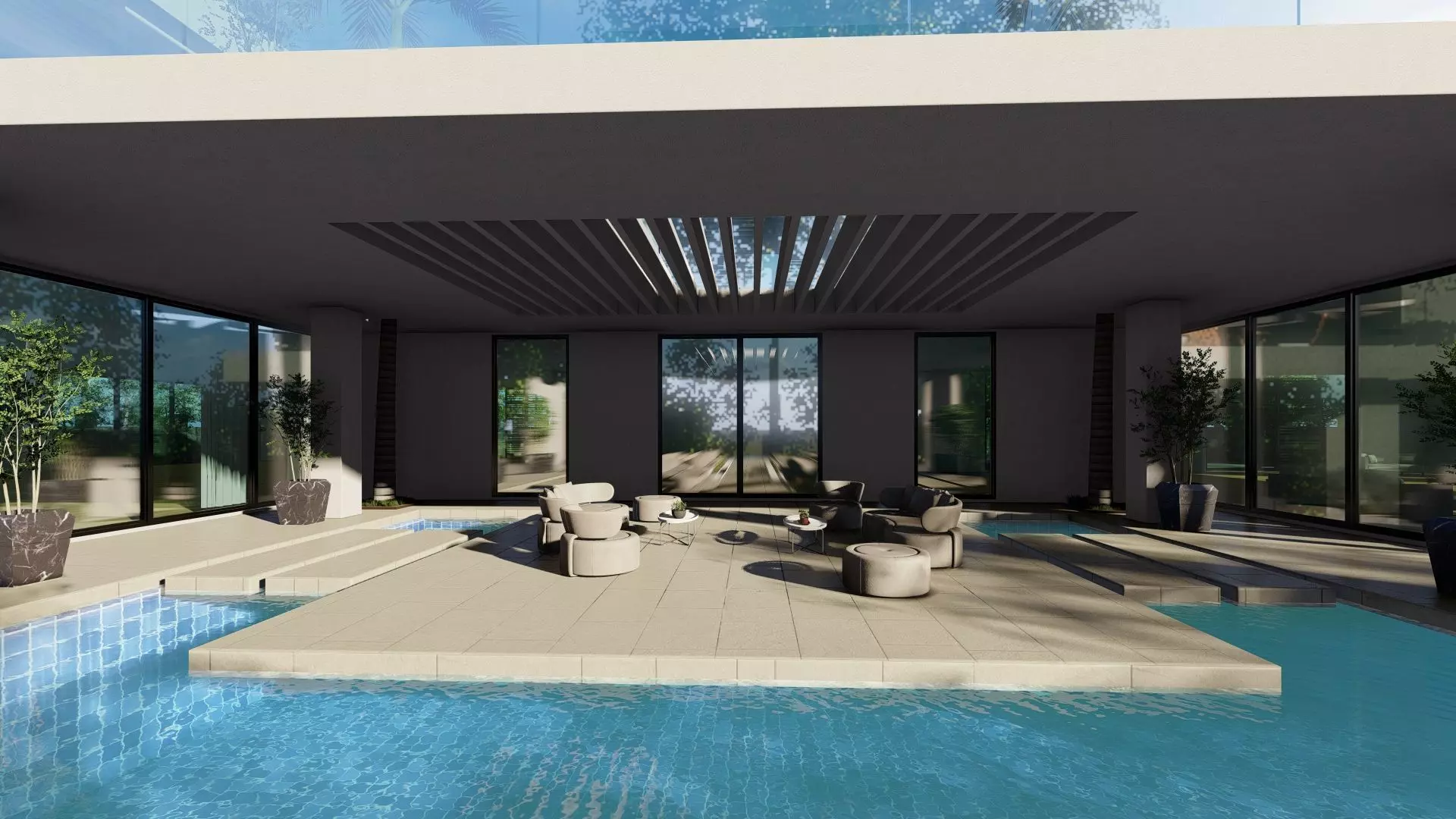 Eden Villa Exterior Design  3D model_10