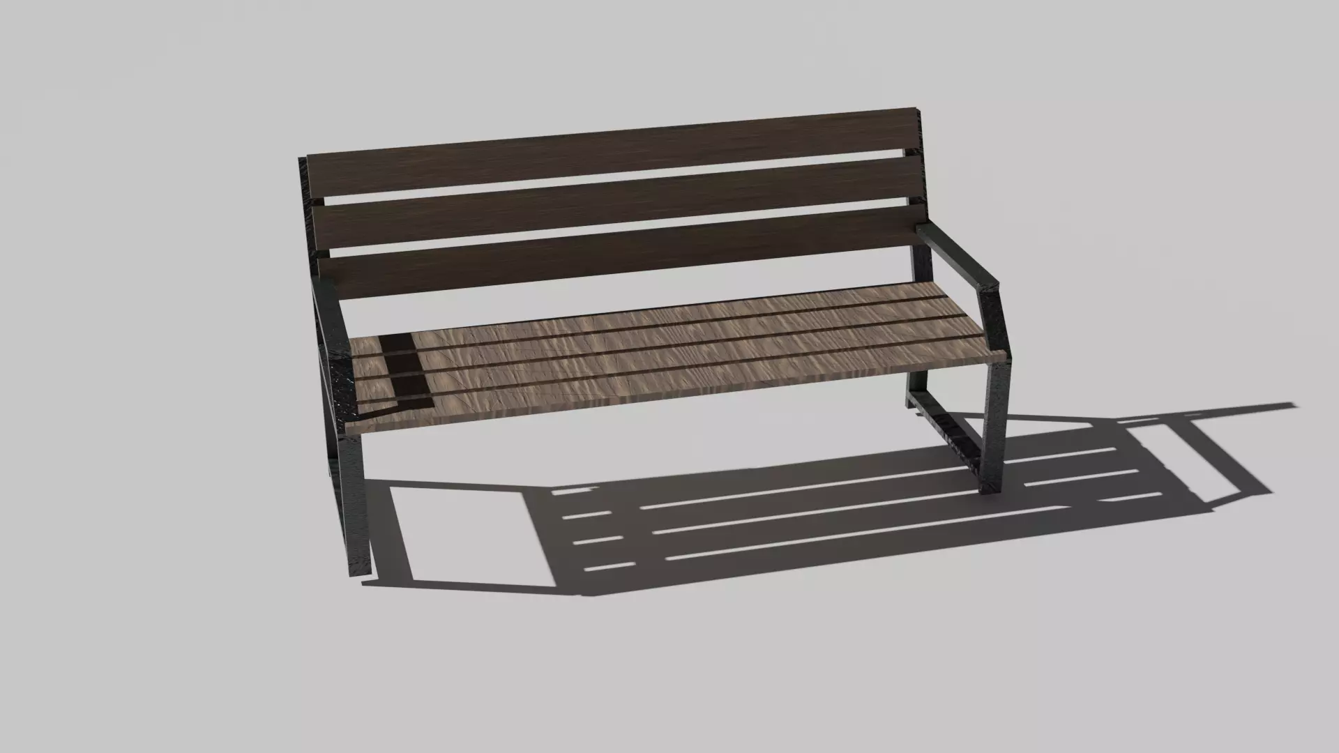  bench 3D model_0