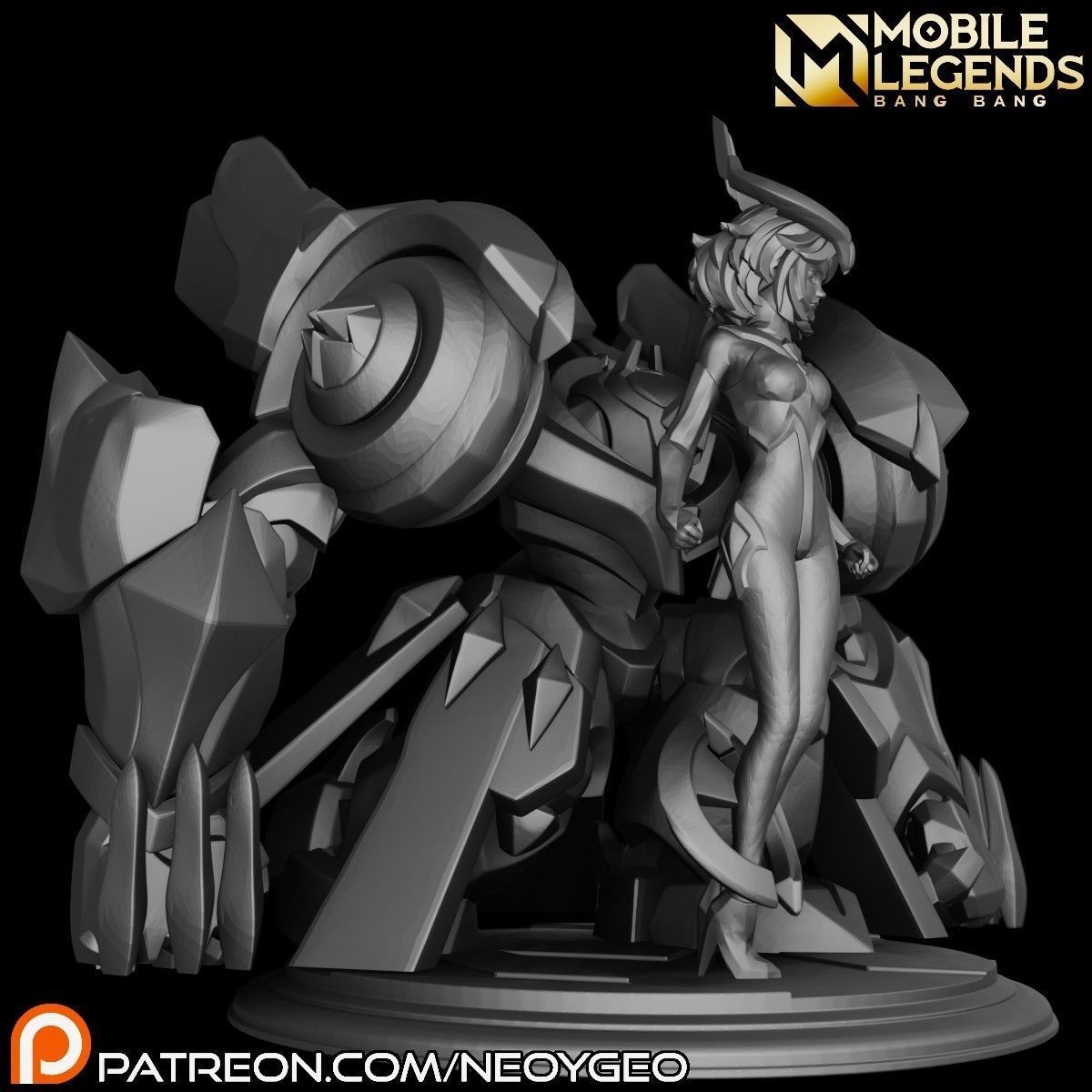 EDITH - MOBILE LEGENDS 3D print model_2