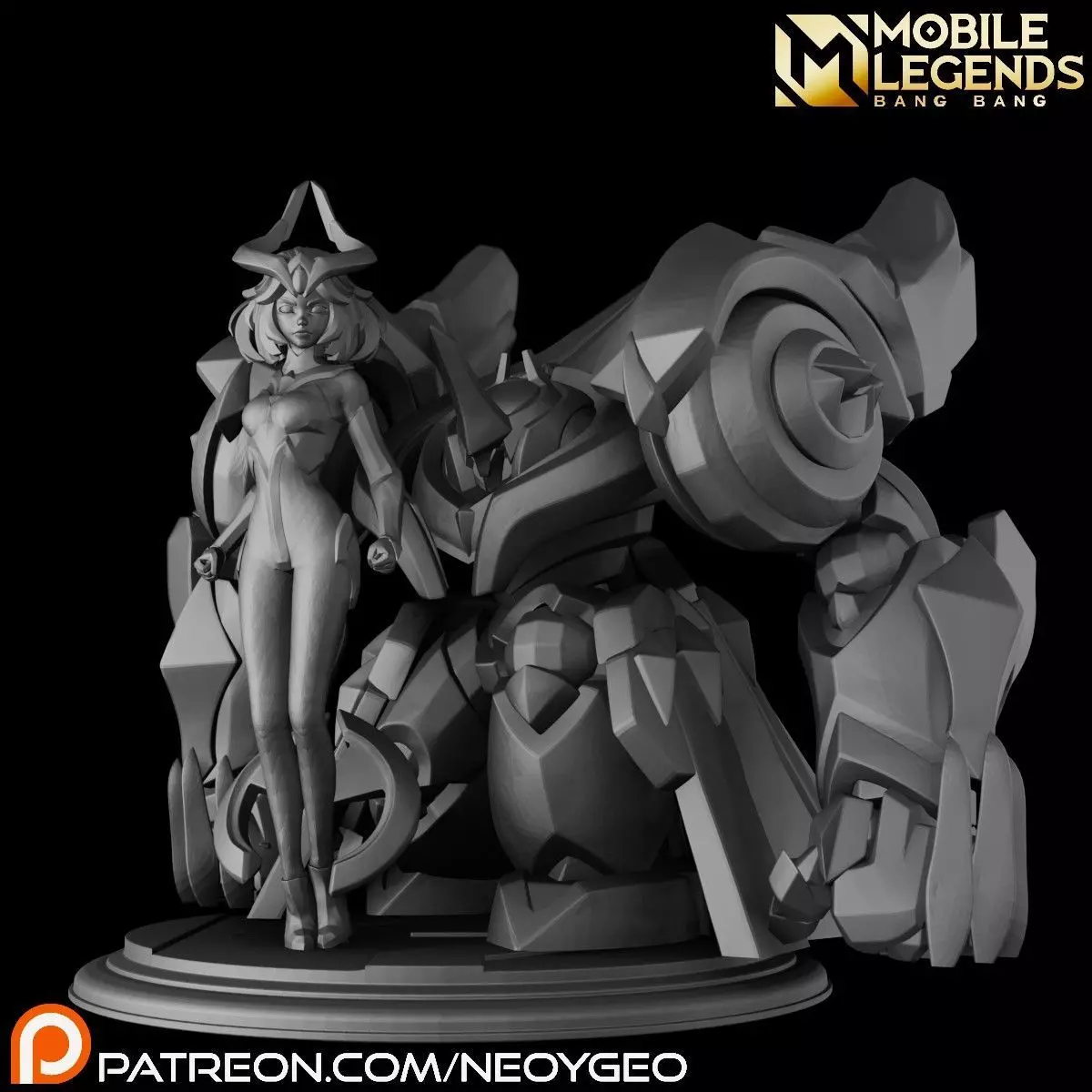 EDITH - MOBILE LEGENDS 3D print model_0
