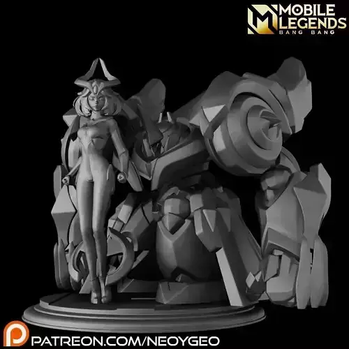 EDITH - MOBILE LEGENDS 3D print model