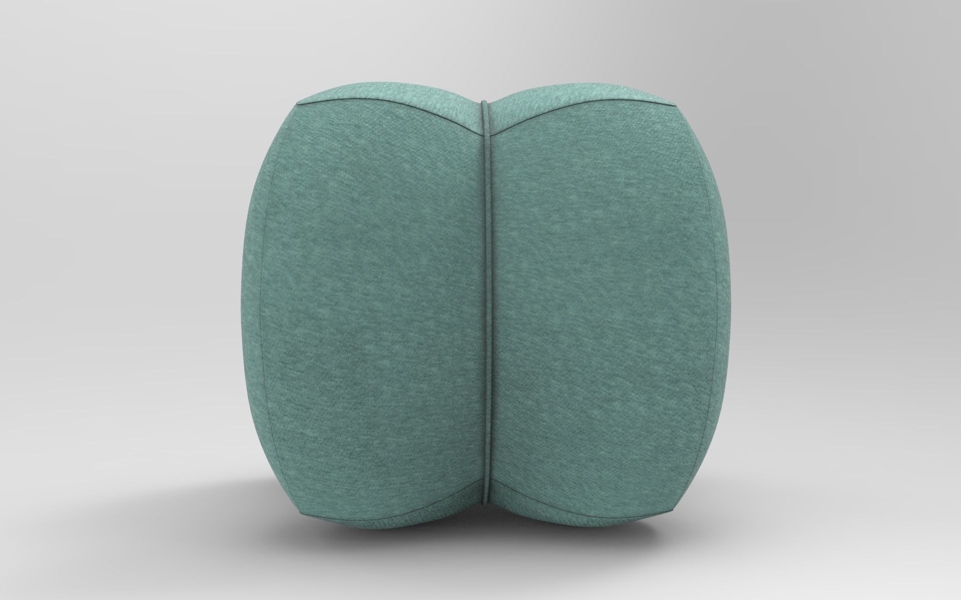 Podf Small Stool Low-poly 3D model_3